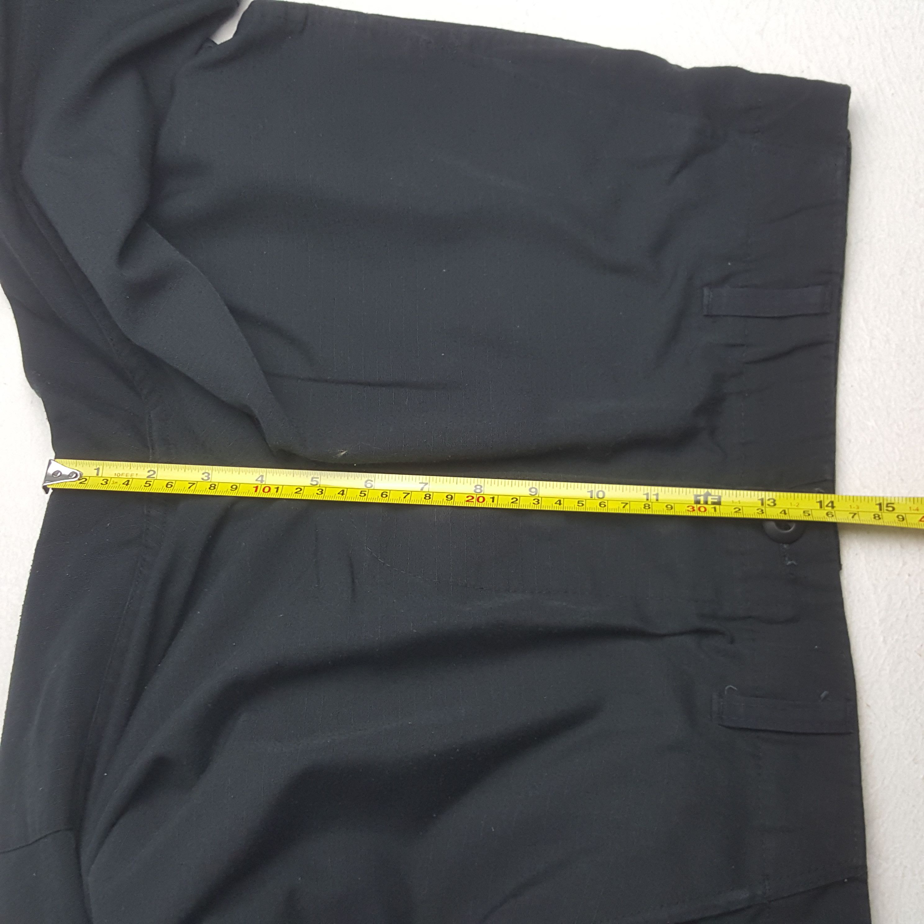Designer Vintage Trouder Combat Black Cargo Pants Size US 30 / EU 46 - 8 Thumbnail