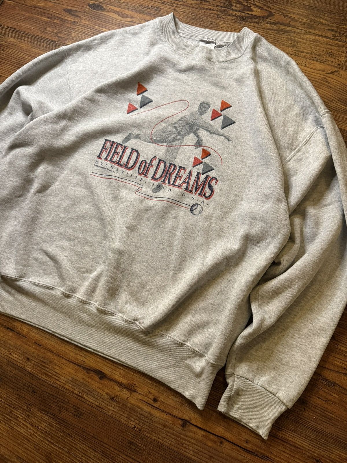 Fruit Of The Loom Vintage 1989 Field of Dreams Movie Promo Crewneck Size US XL / EU 56 / 4 - 1 Thumbnail