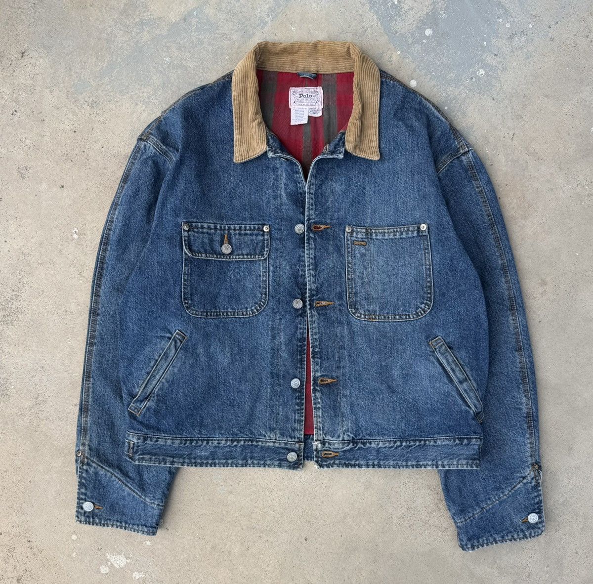 Polo Ralph Lauren Polo Sport vintage Limited Edition Denim Jacket