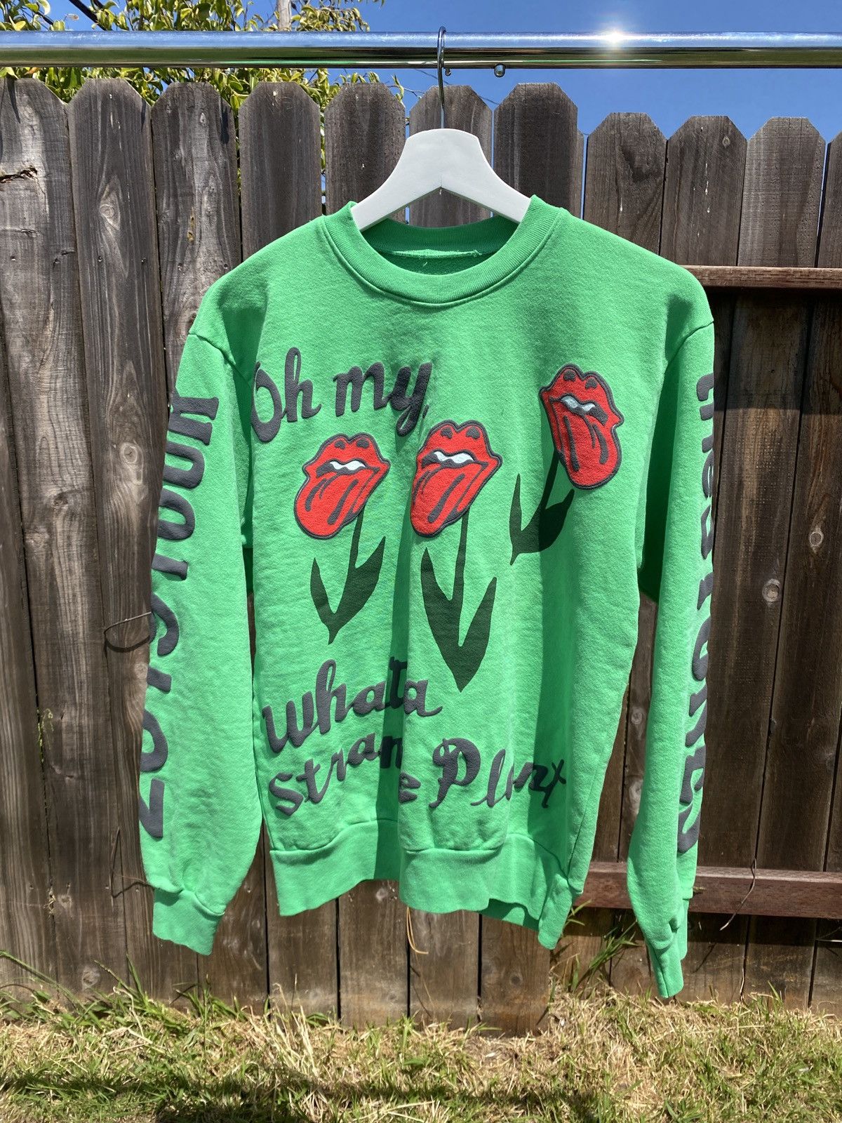 image of Cactus Plant Flea Market x The Rolling Stones Cpfm X The Rolling Stones No Filter Tour Crewneck 201