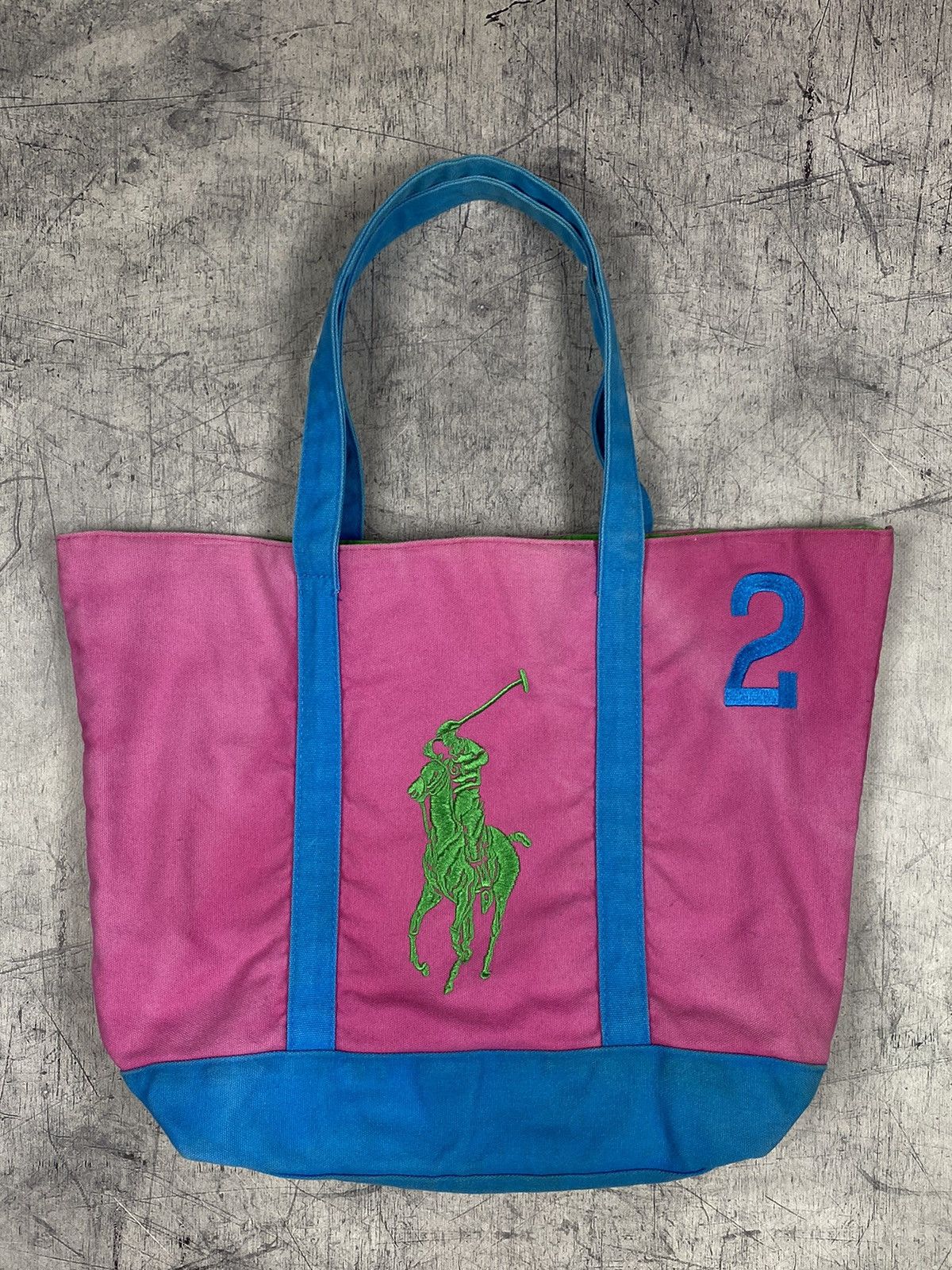 Polo Ralph Lauren Vintage Polo Ralph Lauren Bucket Bag Beach Embroidered logo Size ONE SIZE - 2 Thumbnail