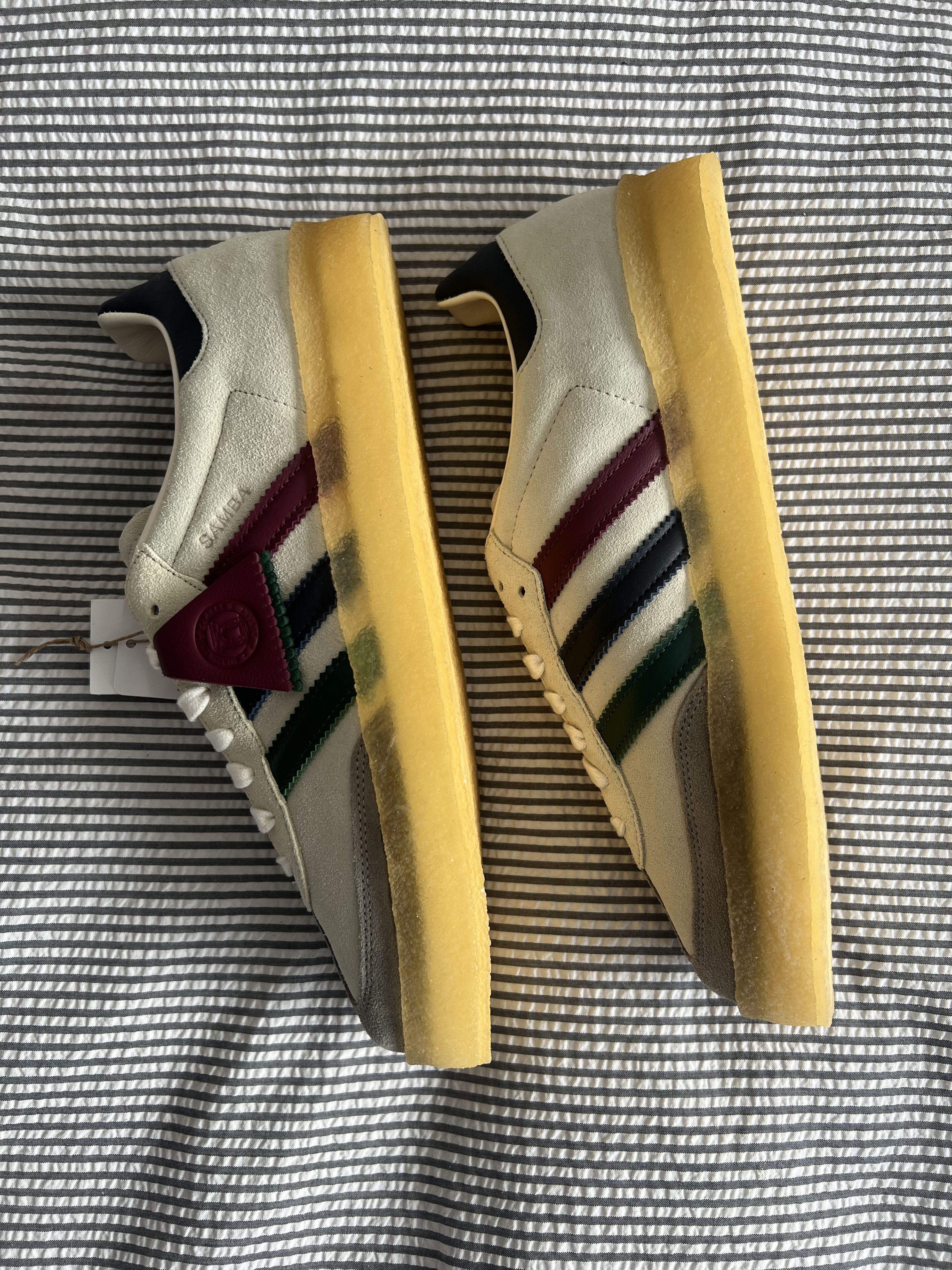 Adidas × Clarks × Kith 8th Street Samba 'Kithmas Collection - White/Multi' Size US 11.5 / EU 44-45 - 3 Thumbnail