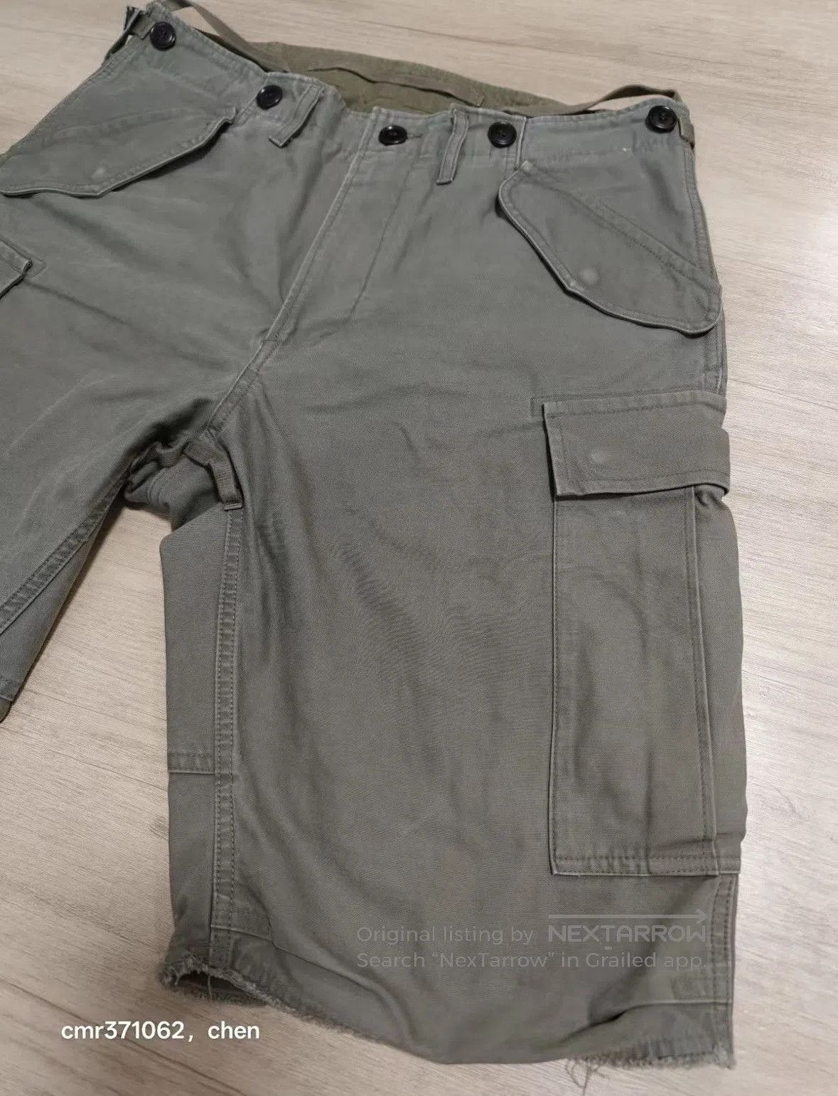 Visvim VISVIM olive shorts size 2 wxx. Size US 30 / EU 46 - 2 Thumbnail