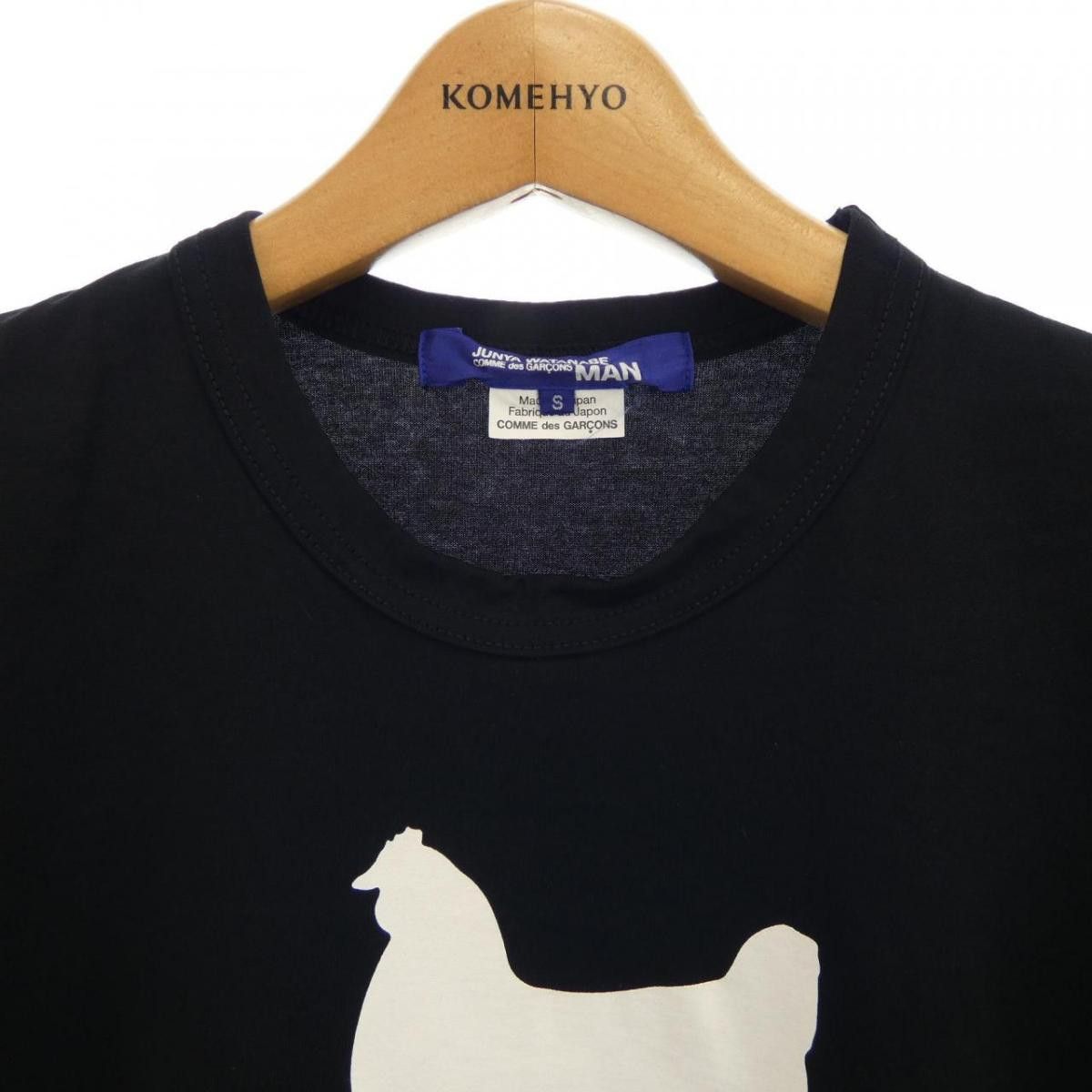 Junya Watanabe Short Sleeve Printed Crew Neck Tshirt Black Size US S / EU 44-46 / 1 - 5 Thumbnail