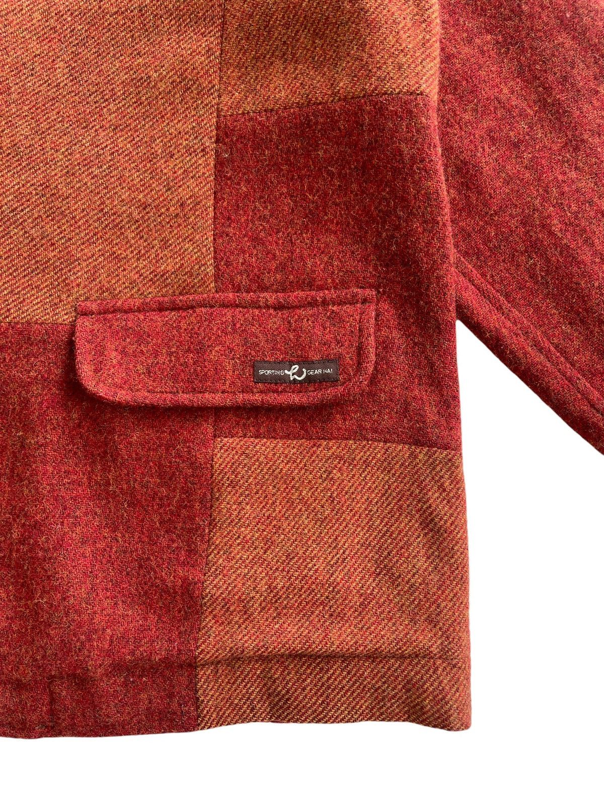 Hai Sporting Gear Issey Miyake Wool Hybrid Patchwork Jacket Size US M / EU 48-50 / 2 - 6 Thumbnail