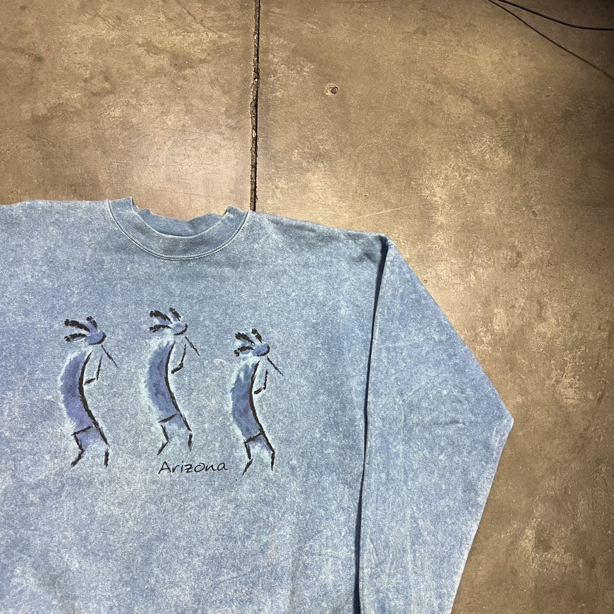 Vintage Vintage Arizona Crewneck Sweatshirt Tourist Kokopelli 90s Size US L / EU 52-54 / 3 - 5 Thumbnail