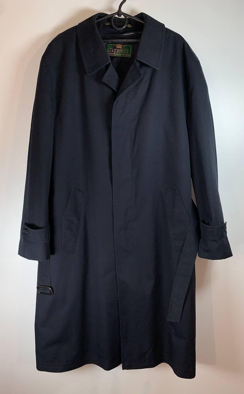 Vintage LORD | Vintage Men’s Trench Coat from the 80s Size US L / EU 52-54 / 3 - 2 Thumbnail