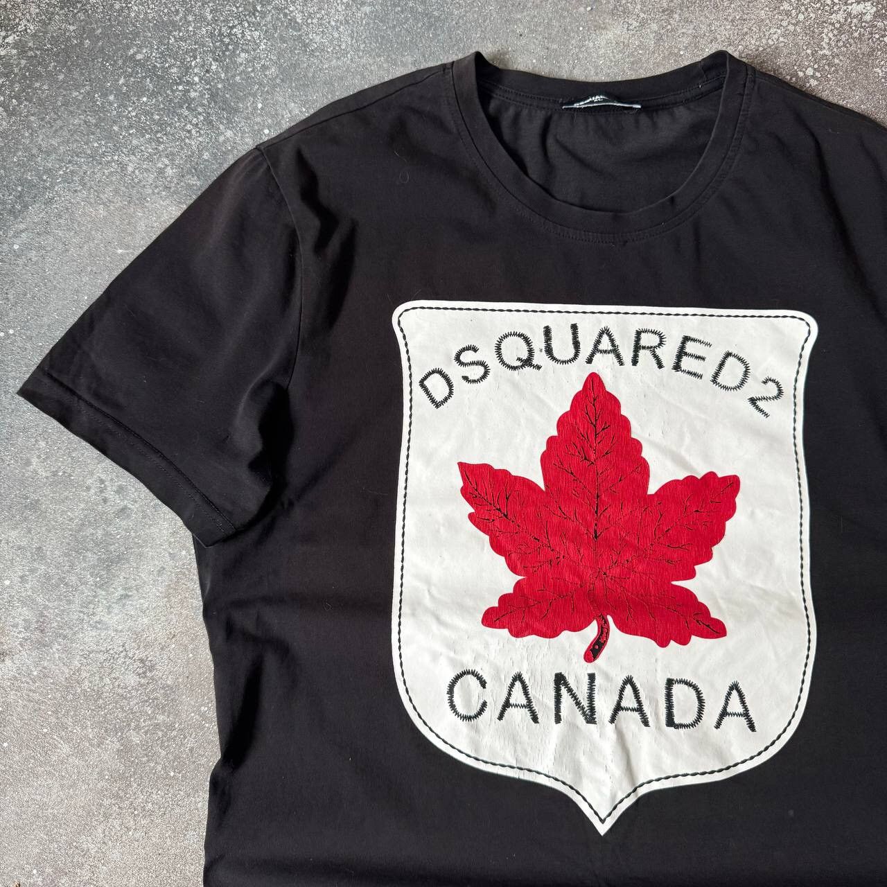 Dsquared2 × Vintage Dsquared2 Big Logo Slim Fit T-Shirt Size US XL / EU 56 / 4 - 2 Thumbnail