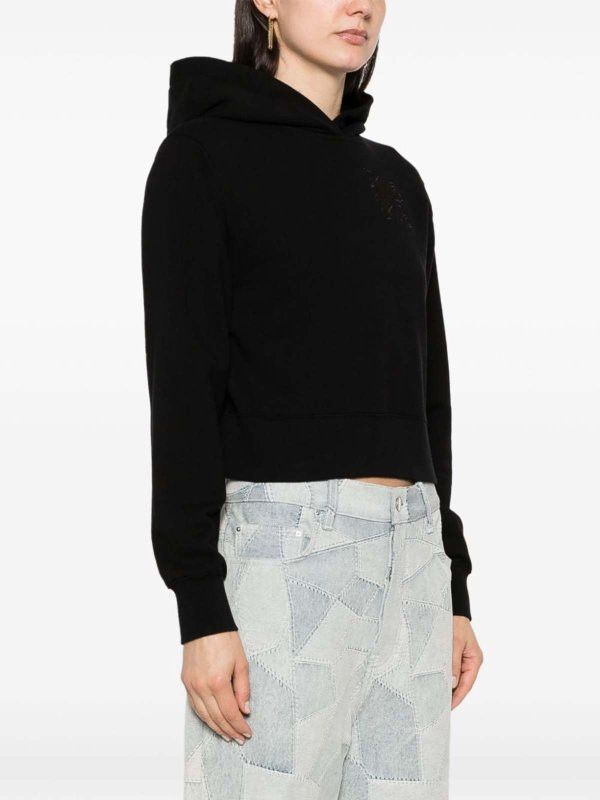 Palm Angels o1y1125 Hoodie in Black Size XS / US 0-2 / IT 36-38 - 5 Thumbnail
