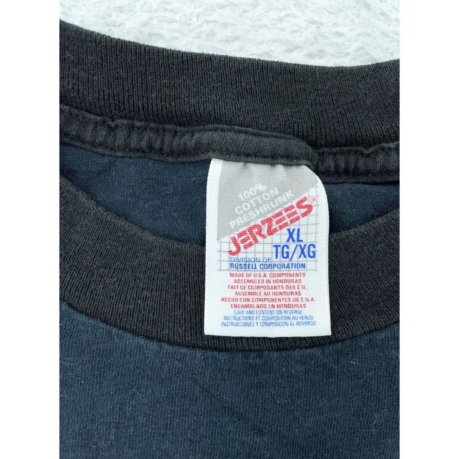 Jerzees VINTAGE Sugetsu Jiu Jitsu T-Shirt L Black Blue Martial Arts Karate Size US L / EU 52-54 / 3 - 7 Thumbnail