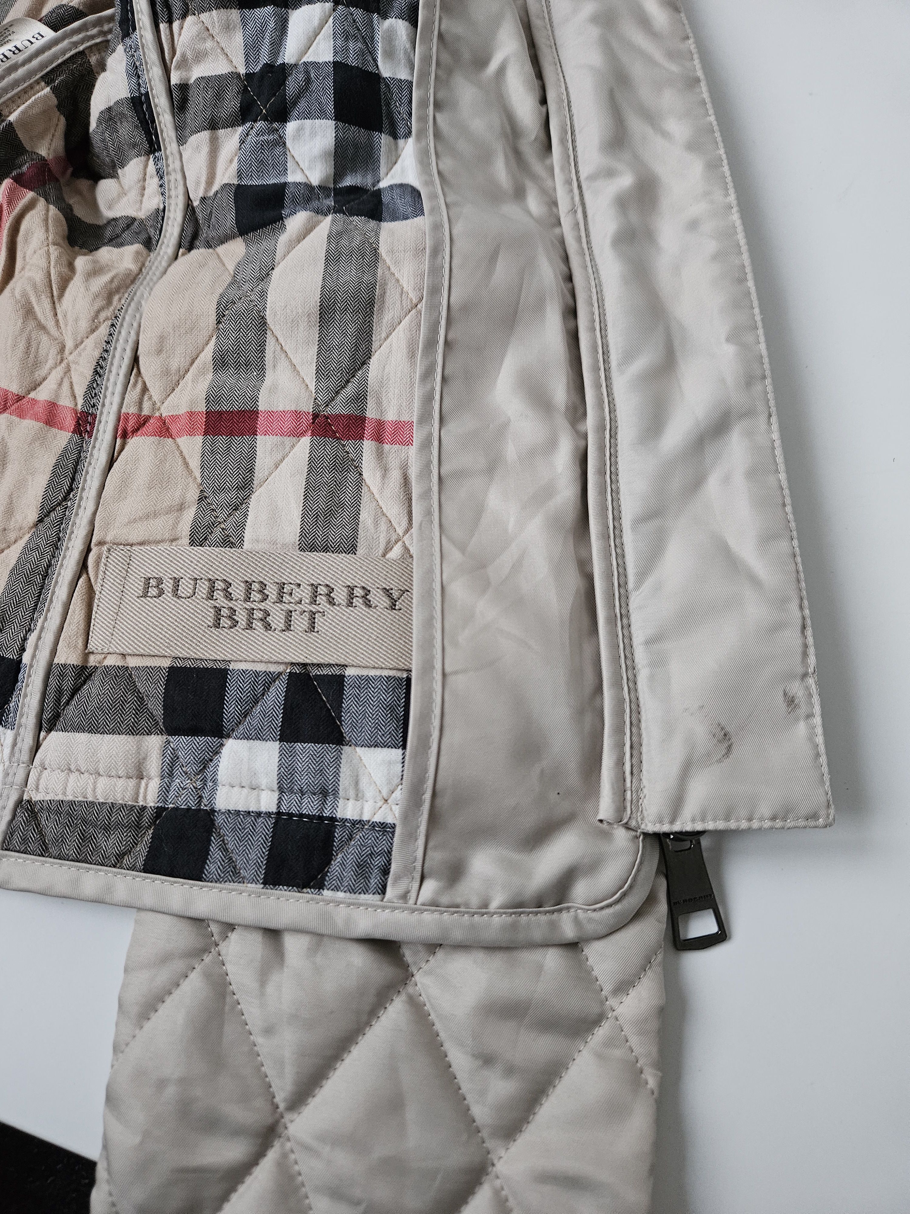 Burberry Burberry brit nova check lined light quilted jacket Size XS / US 0-2 / IT 36-38 - 18 Thumbnail