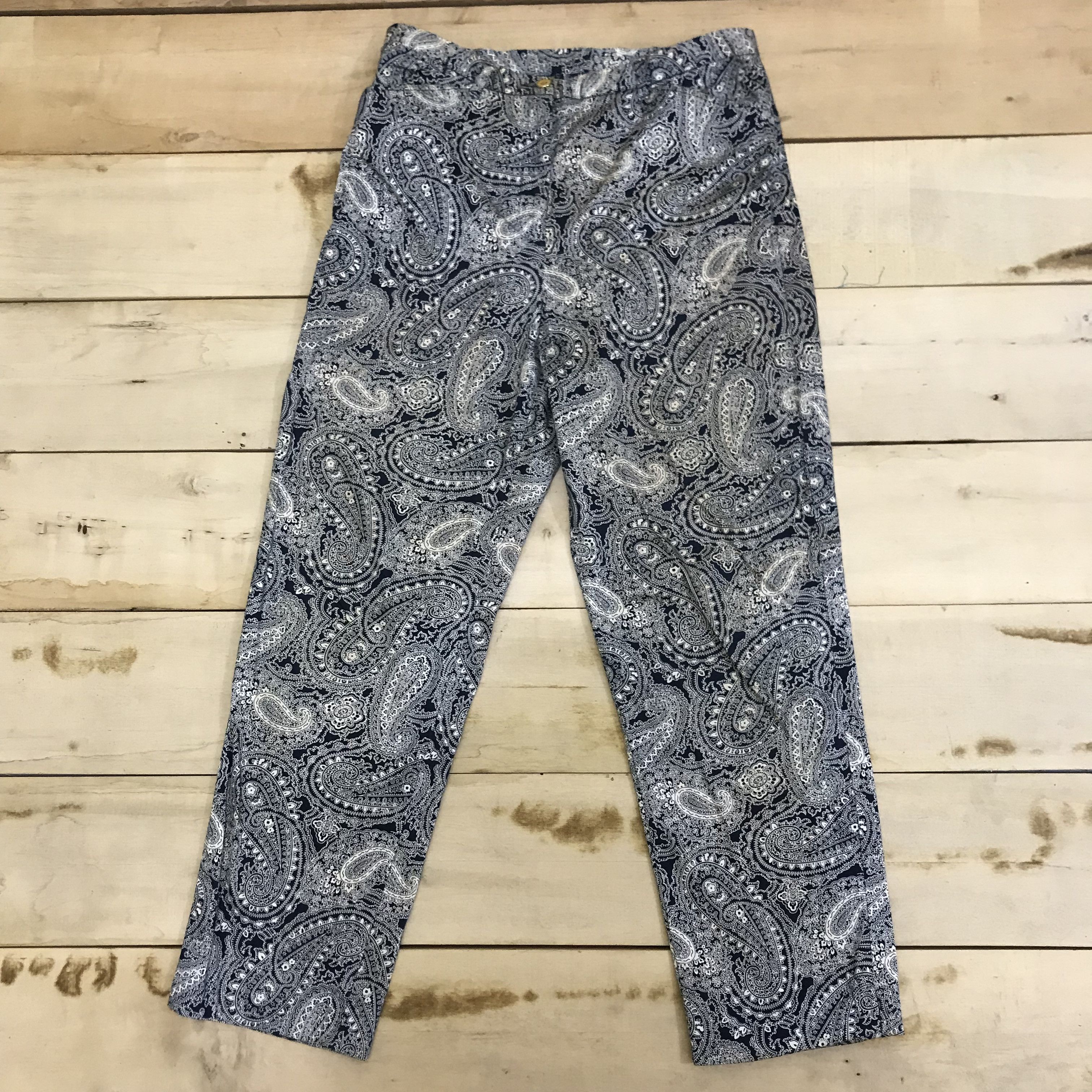 Polo Ralph Lauren × Ralph Lauren × Vintage X141 VTG POLO RALPH LAUREN PAISLEY FULLPRINT PANTS Size 32" / US 10 / IT 46 - 1 Thumbnail
