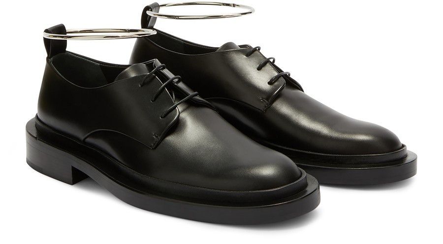 Jil Sander o1w1db10825 Lace-Up Shoes in Black Size US 7 / IT 37 - 2 Thumbnail
