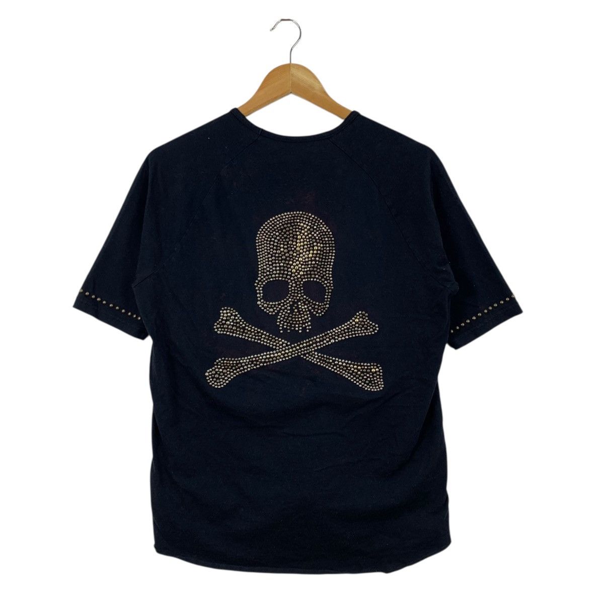 Vintage Vintage ROEN SKULL Love And Peace Japanese Brand Tshirt Size US S / EU 44-46 / 1 - 1 Thumbnail