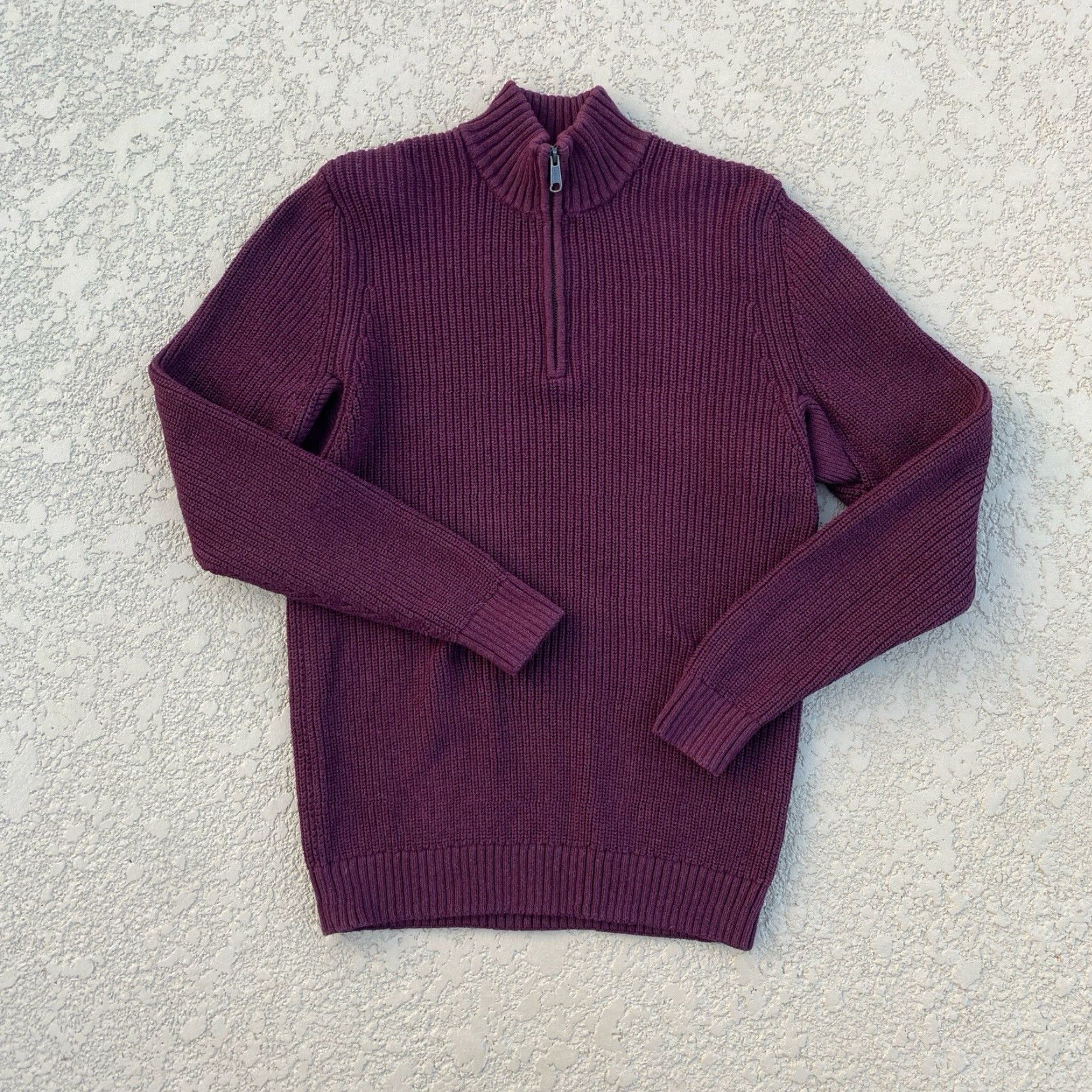 Vintage Duluth Quarter Zip Pullover Sweater Mens M Cotton Blend Zip 1/4 Breathable Lightweight Knit Red 90s Outdoor Comfort Mens Size US M / EU 48-50 / 2 - 2 Thumbnail