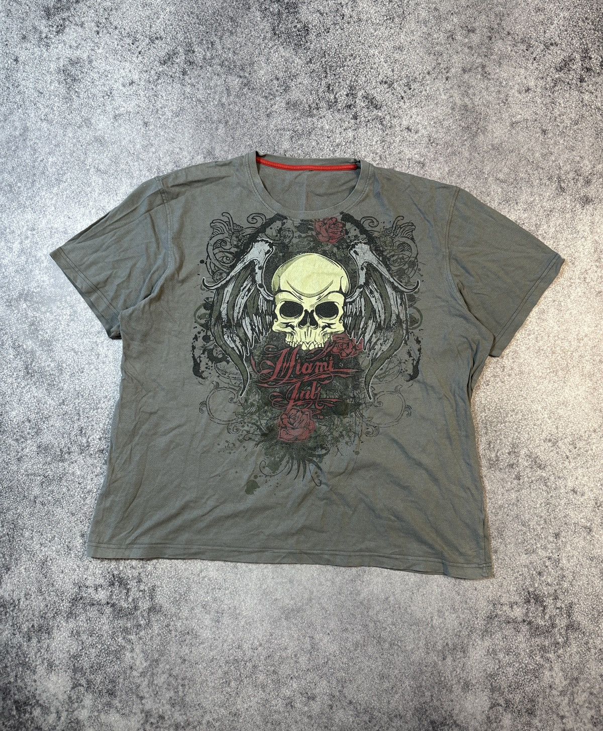 Japanese Brand × Vintage Y2K vintage t-shirt avant garden Ed hardy style Miami ink Size US XXL / EU 58 / 5 - 1 Thumbnail