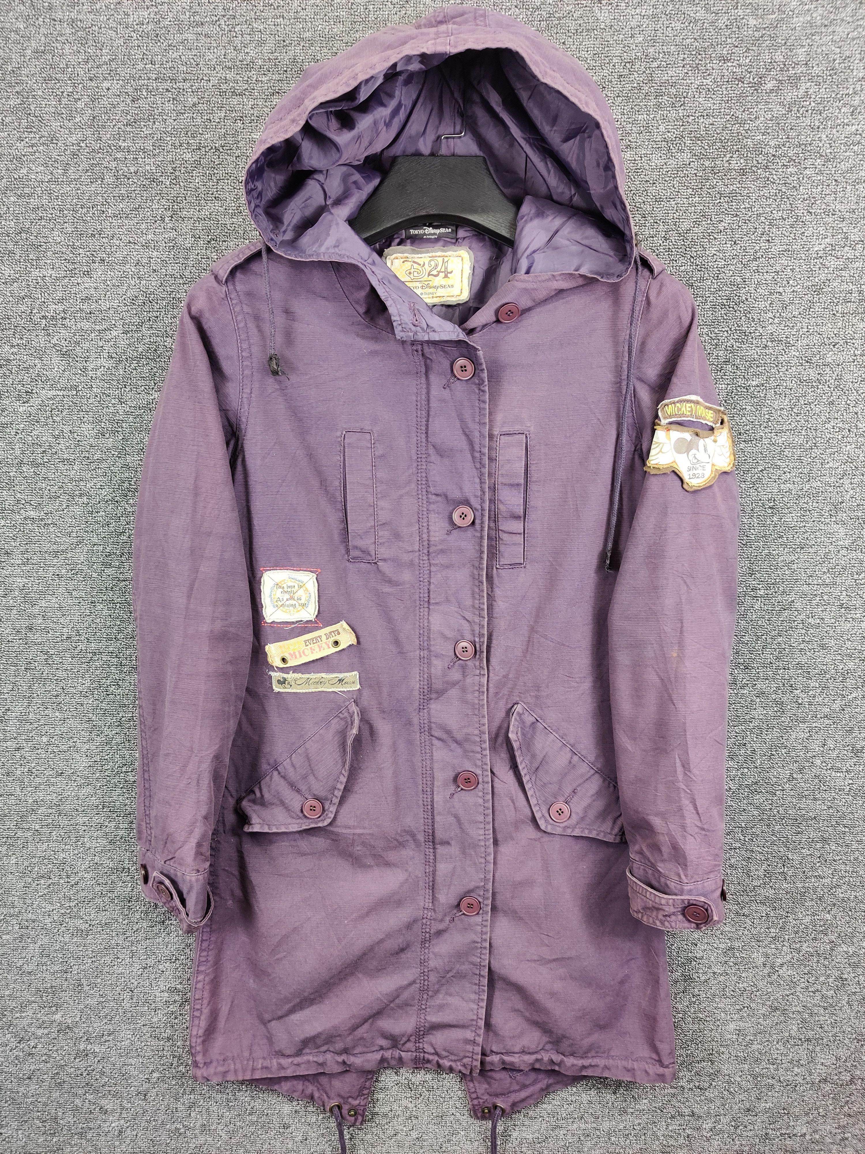 Disney Vintage Disney Mickey Mouse Parkas Fishtail Jacket Size US M / EU 48-50 / 2 - 2 Thumbnail