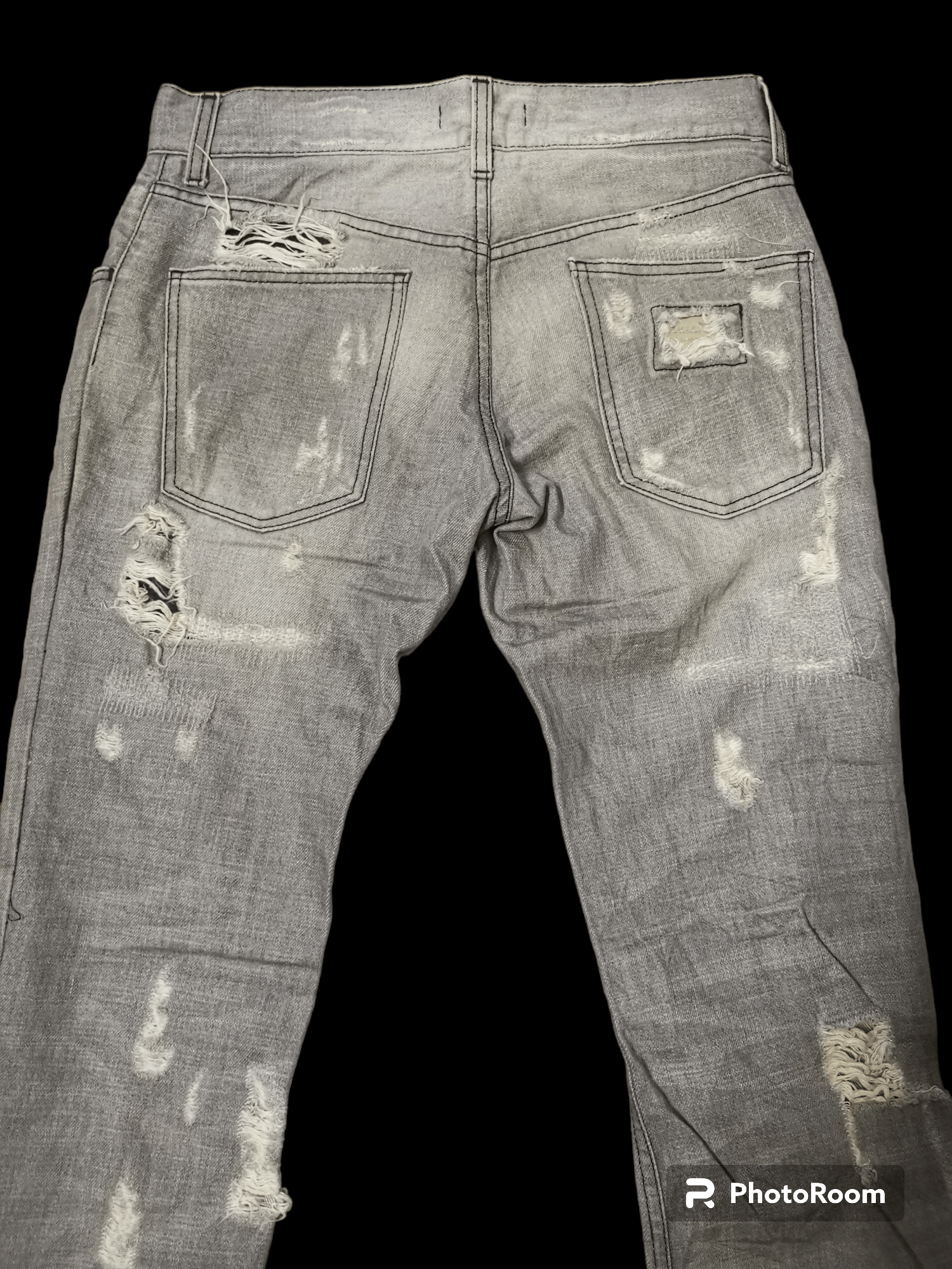 Dolce & Gabbana 💥Rare💥 Dolce & Gabbana Distressed Denim Size US 31 - 8 Thumbnail