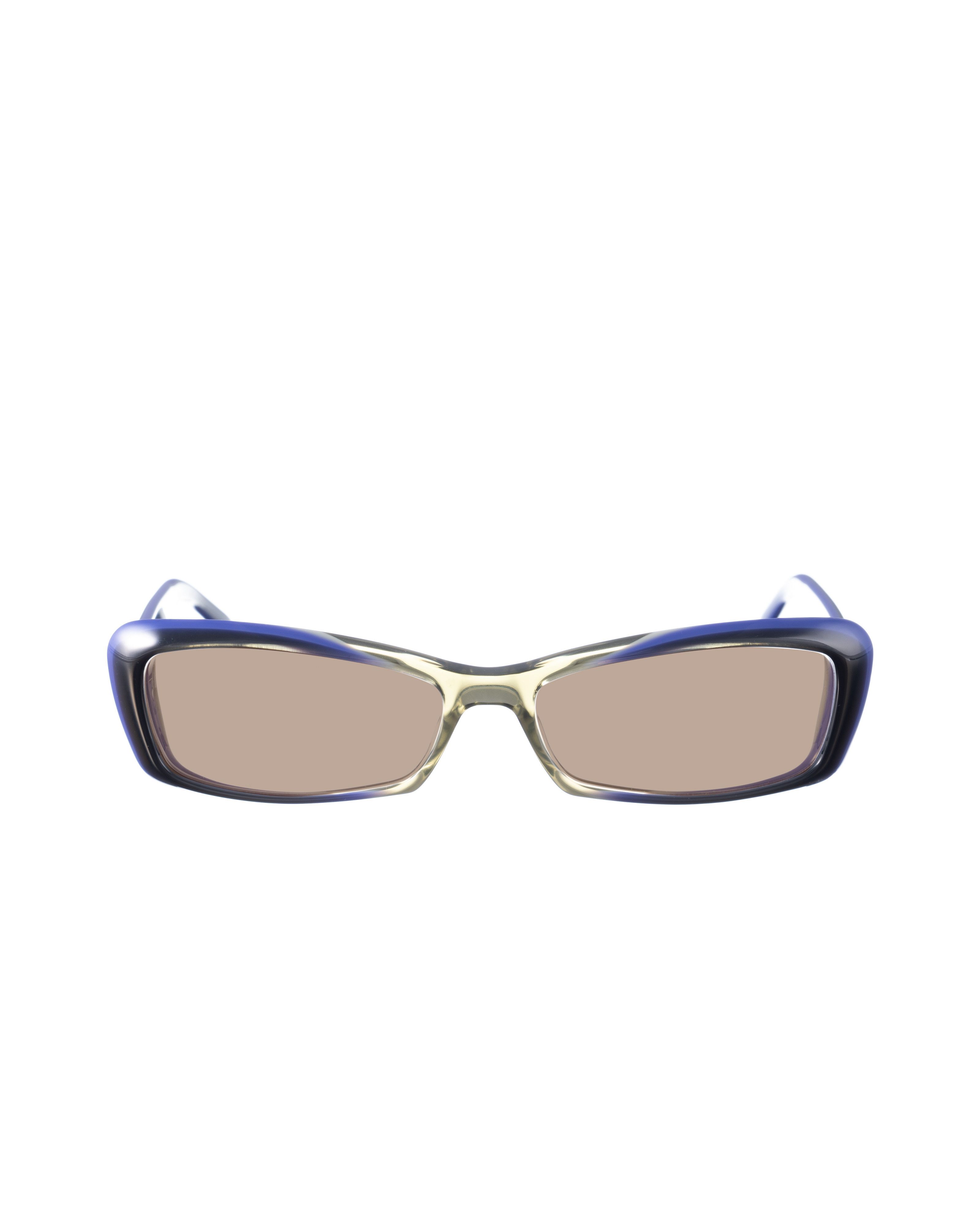 Gucci Gucci 00s Cat Eye Grey and Navy Sunglasses Size ONE SIZE - 2 Thumbnail
