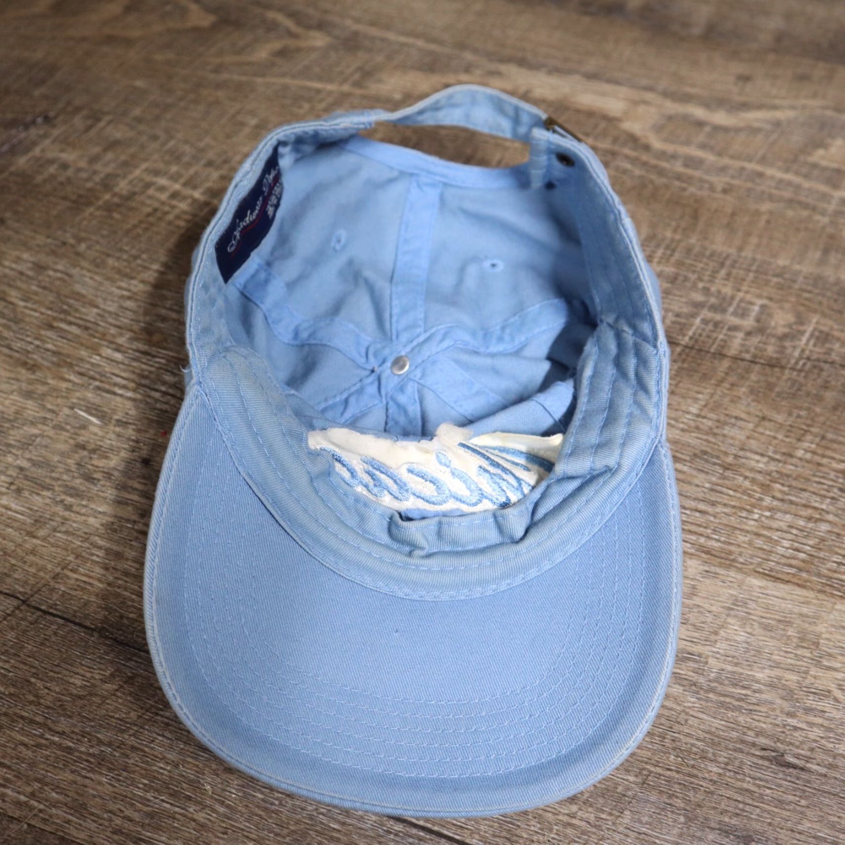 Vintage Chicago Light Blue Hat Cap Spelled out Adult One Size Blue Unbranded Men Snapback City Retro 90s Size ONE SIZE - 6 Thumbnail