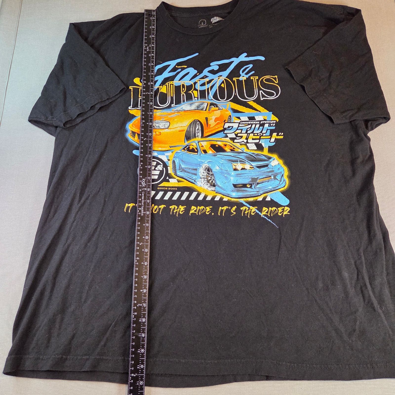 Universal Studios fast furious movie cars tee 3xl Size US XXL / EU 58 / 5 - 5 Thumbnail