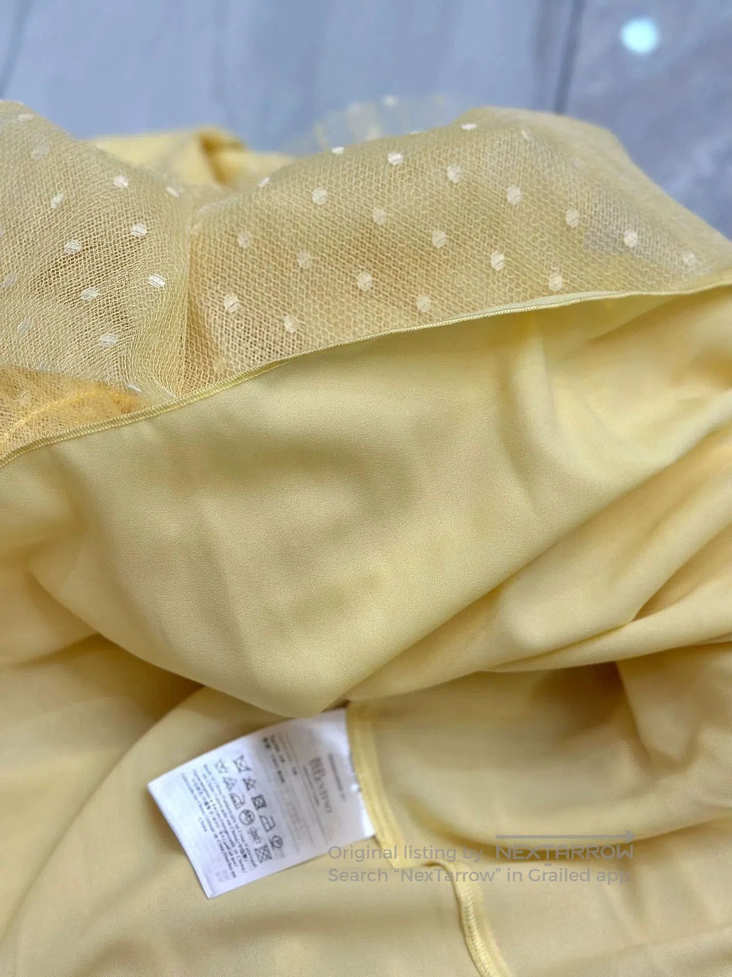 Valentino Red Valentino Yellow Tulle Princess Dress. Size US S / EU 44-46 / 1 - 9 Thumbnail