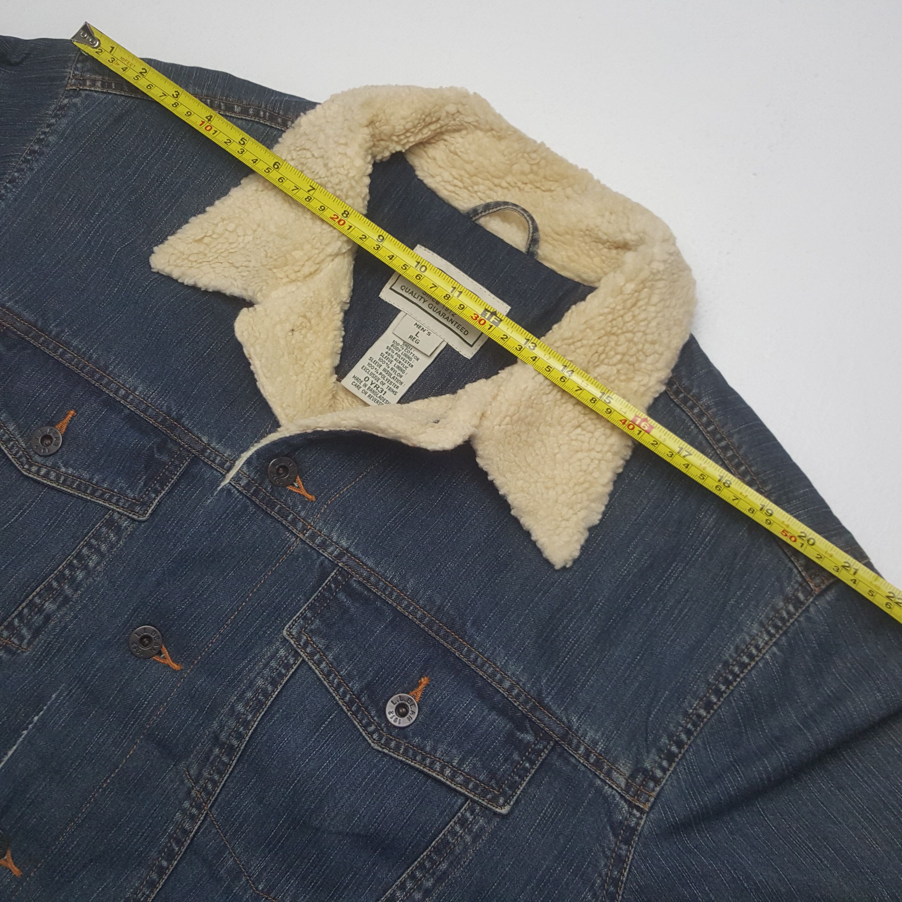 L.L. Bean Vintage LL Bean American Style Denim Jacket C317N18 Size US XL / EU 56 / 4 - 5 Thumbnail
