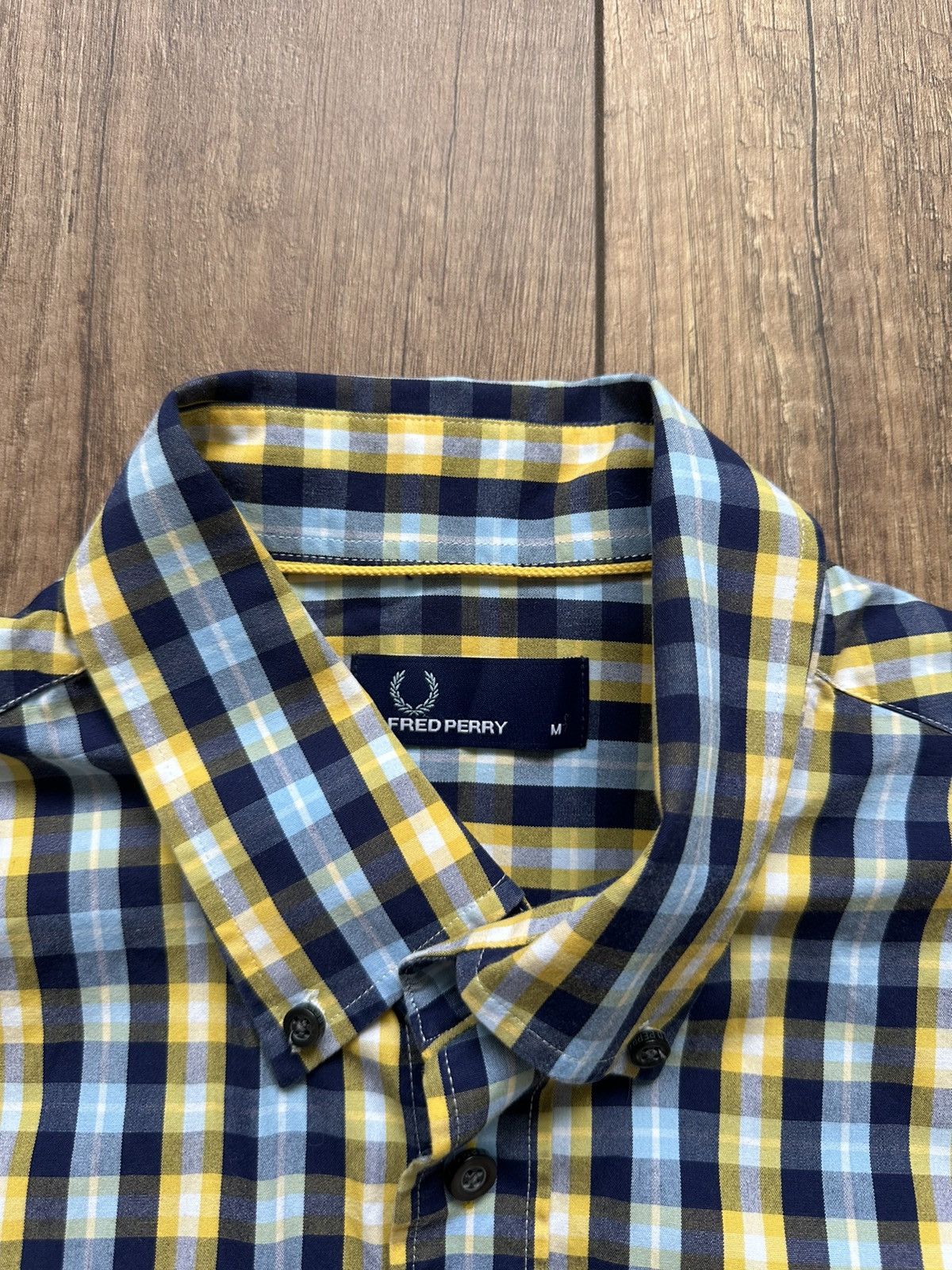 Fred Perry × Vintage Shirts Fred Perry Vintage M short sleeve Size US M / EU 48-50 / 2 - 3 Thumbnail