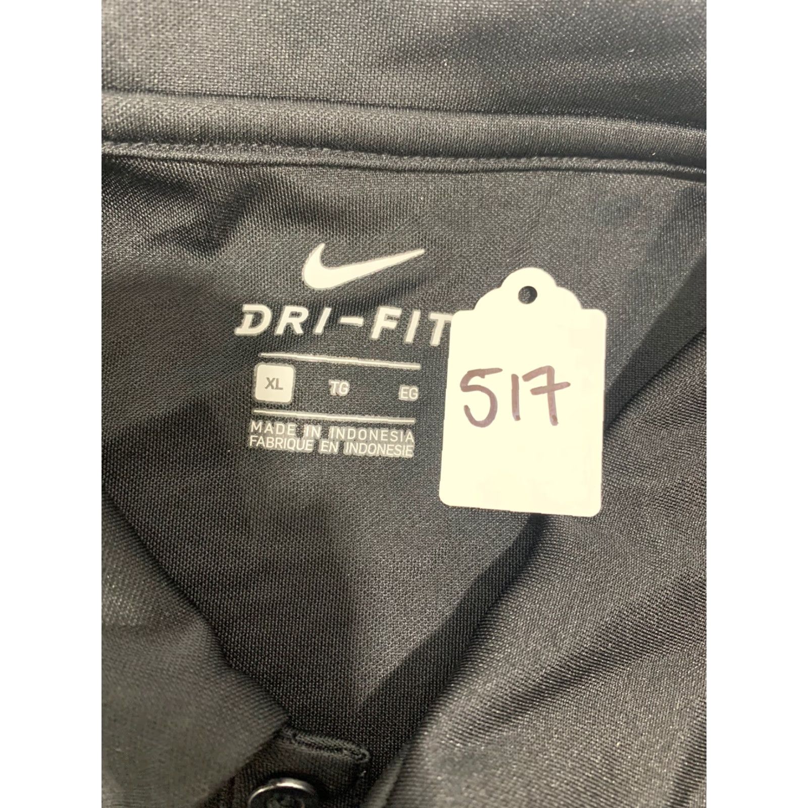 Nike Nike Dri-Fit Imperia Golf Collared T Shirt XL Black Men Polo Short Sleeve Athletic Breathable Lightweight Sports Dad Fashion Size US XL / EU 56 / 4 - 8 Thumbnail