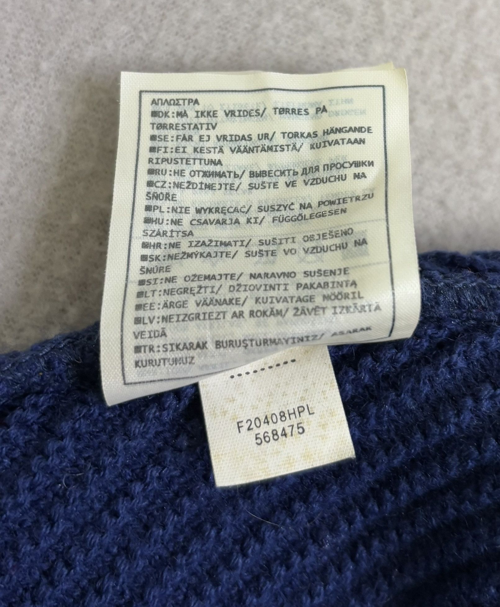 Nike × Vintage Nike 2000s navy winter hat Y2K size Universal Size ONE SIZE - 8 Thumbnail