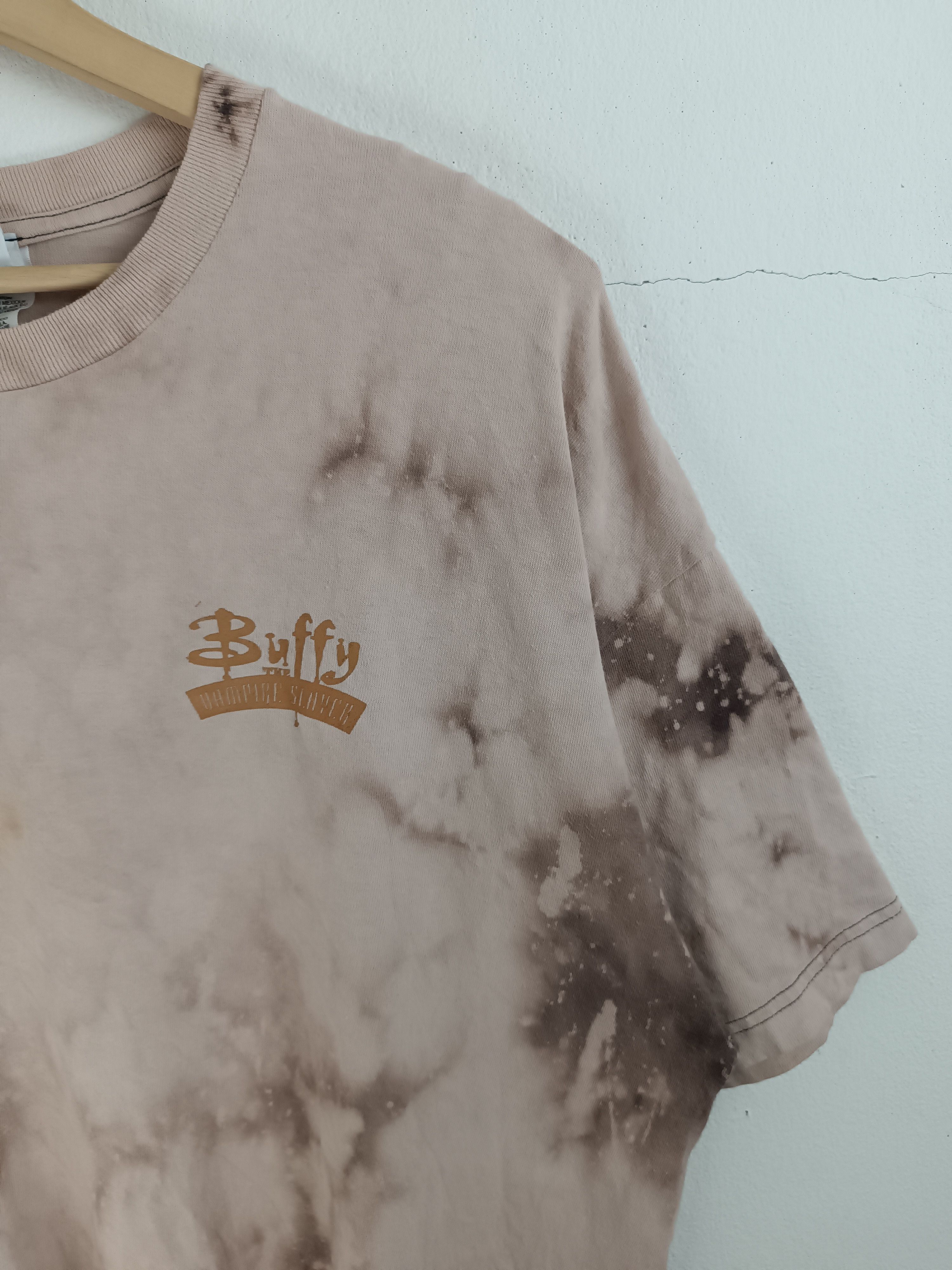 Vintage VINTAGE 90'S BUFFY THE VAMPIRE SLAYER ACID WASH DISTRESSED Size US XXL / EU 58 / 5 - 6 Thumbnail