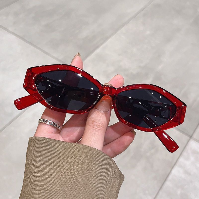 VIBE Hip-hop Street ins style custom avant-garde sunglasses Size ONE SIZE - 2 Thumbnail