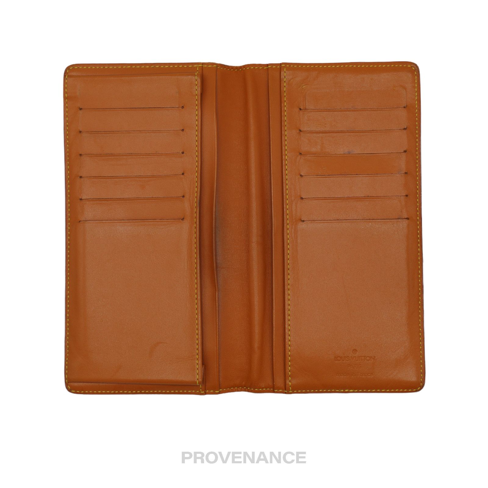Louis Vuitton 🔴 Louis Vuitton Long Wallet - Nomade Caramel Leather Size ONE SIZE - 7 Thumbnail