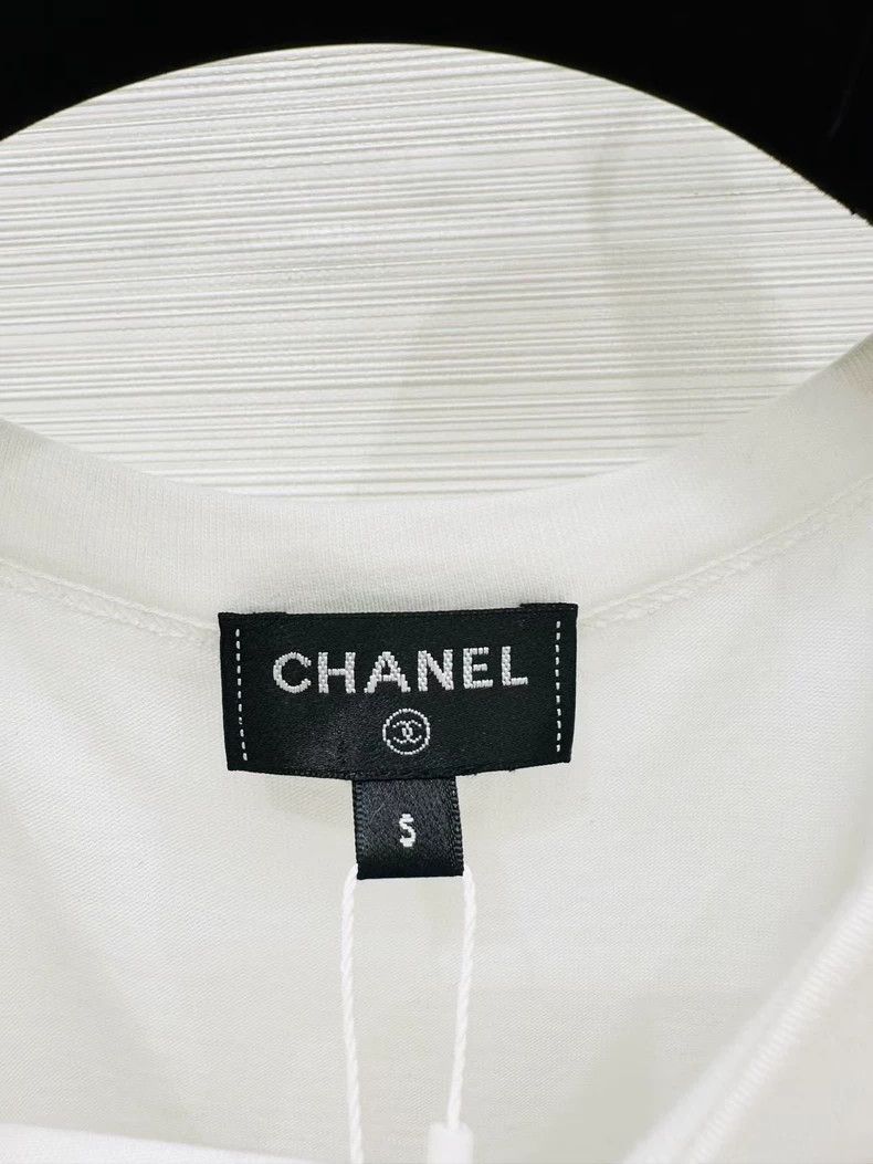 Chanel Chanel Two-piece mesh logo dress Size S / US 4 / IT 40 - 3 Thumbnail
