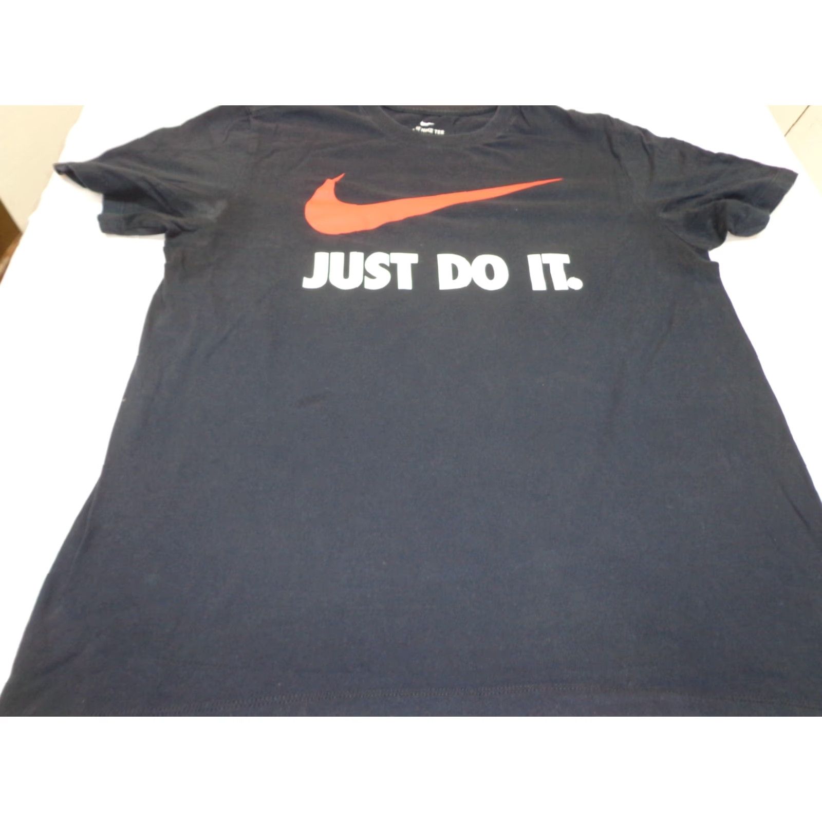 Nike Nike Just Do It Navy Blue Graphic T-Shirt Size L Men Adults, Regular, T-Shirt, Blue, Graphic Tee Size US L / EU 52-54 / 3 - 2 Thumbnail