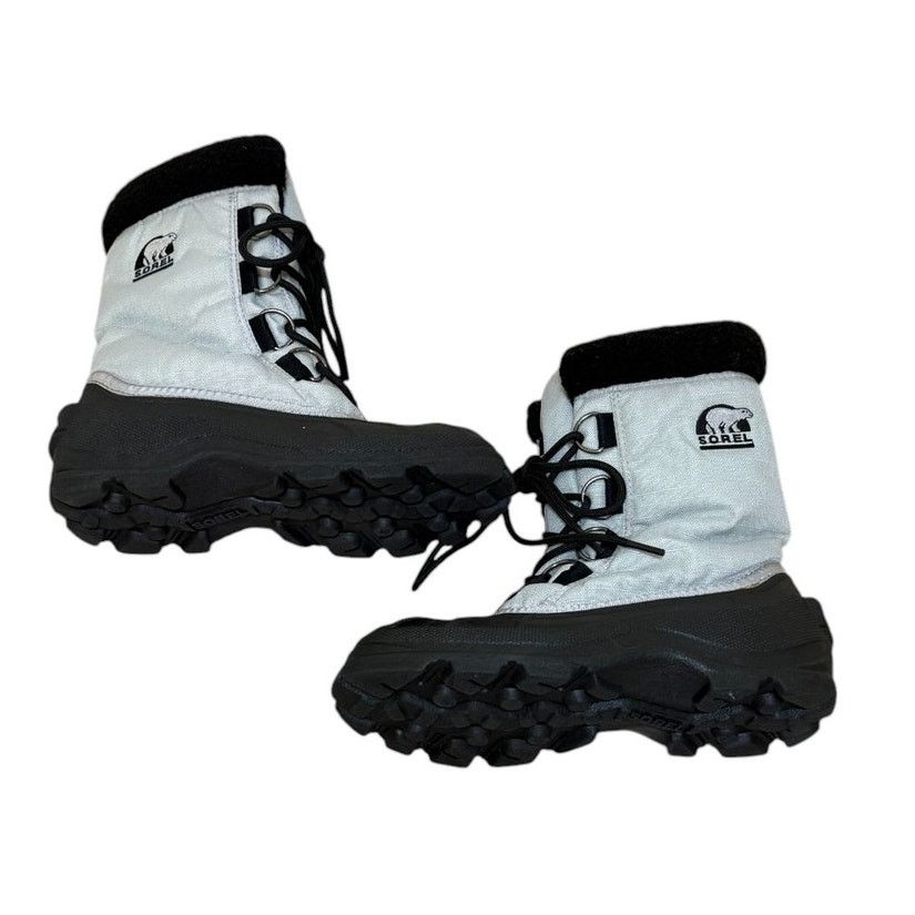 SOREL Sorel Boots Women 5.5 Gray Cumberland Gorpcore Winter Lace Size US 5.5 / IT 35.5 - 4 Thumbnail