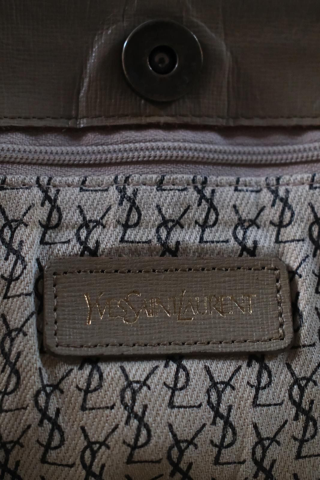 Yves Saint Laurent 80's Yves Saint Laurent Canvas Tote Bag Size ONE SIZE - 3 Thumbnail