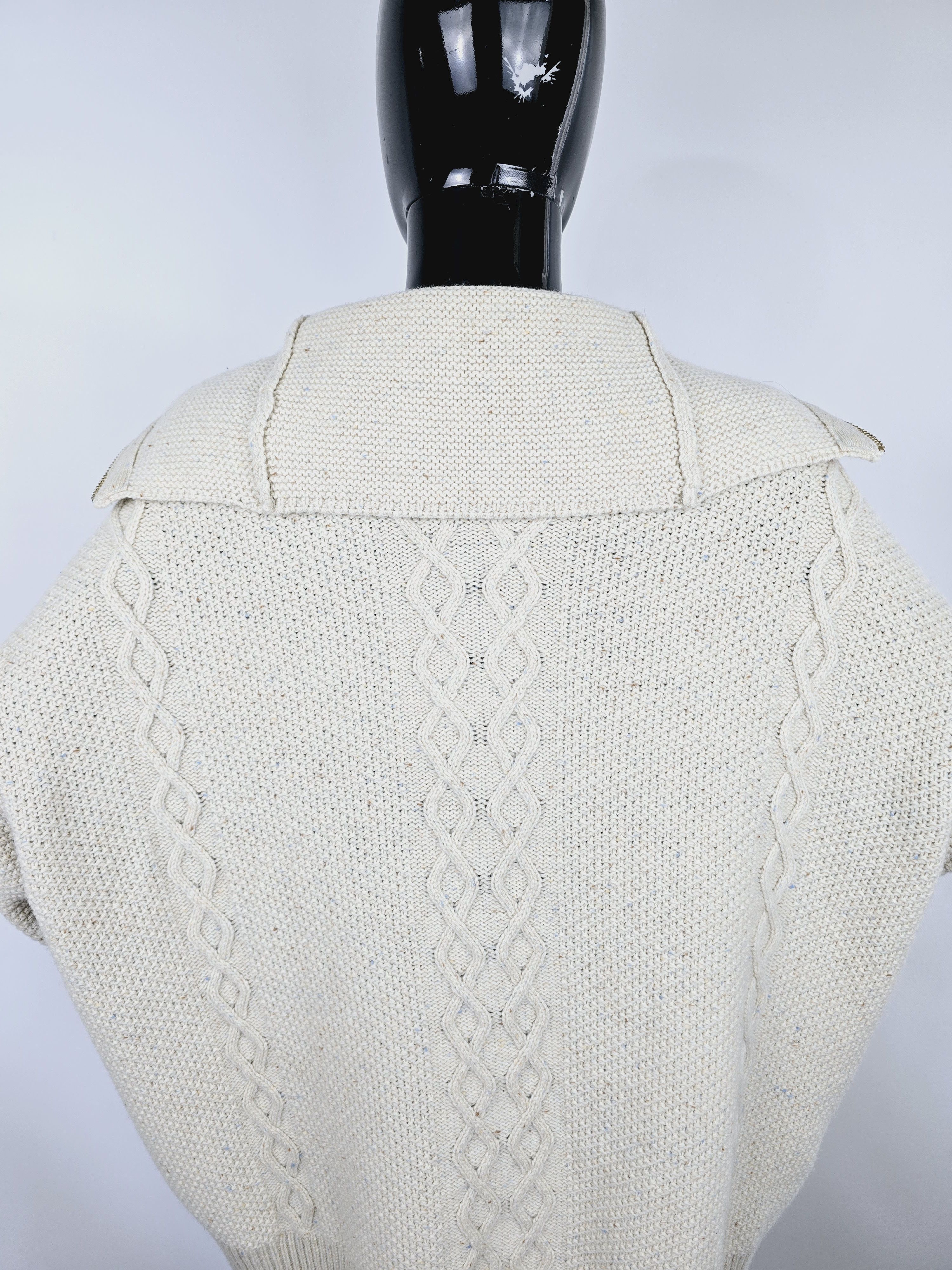 Designer × Other Oversized Wool Sweater by Aylin Koenig 100% Virgin Wool M/L Size M / US 6-8 / IT 42-44 - 9 Thumbnail