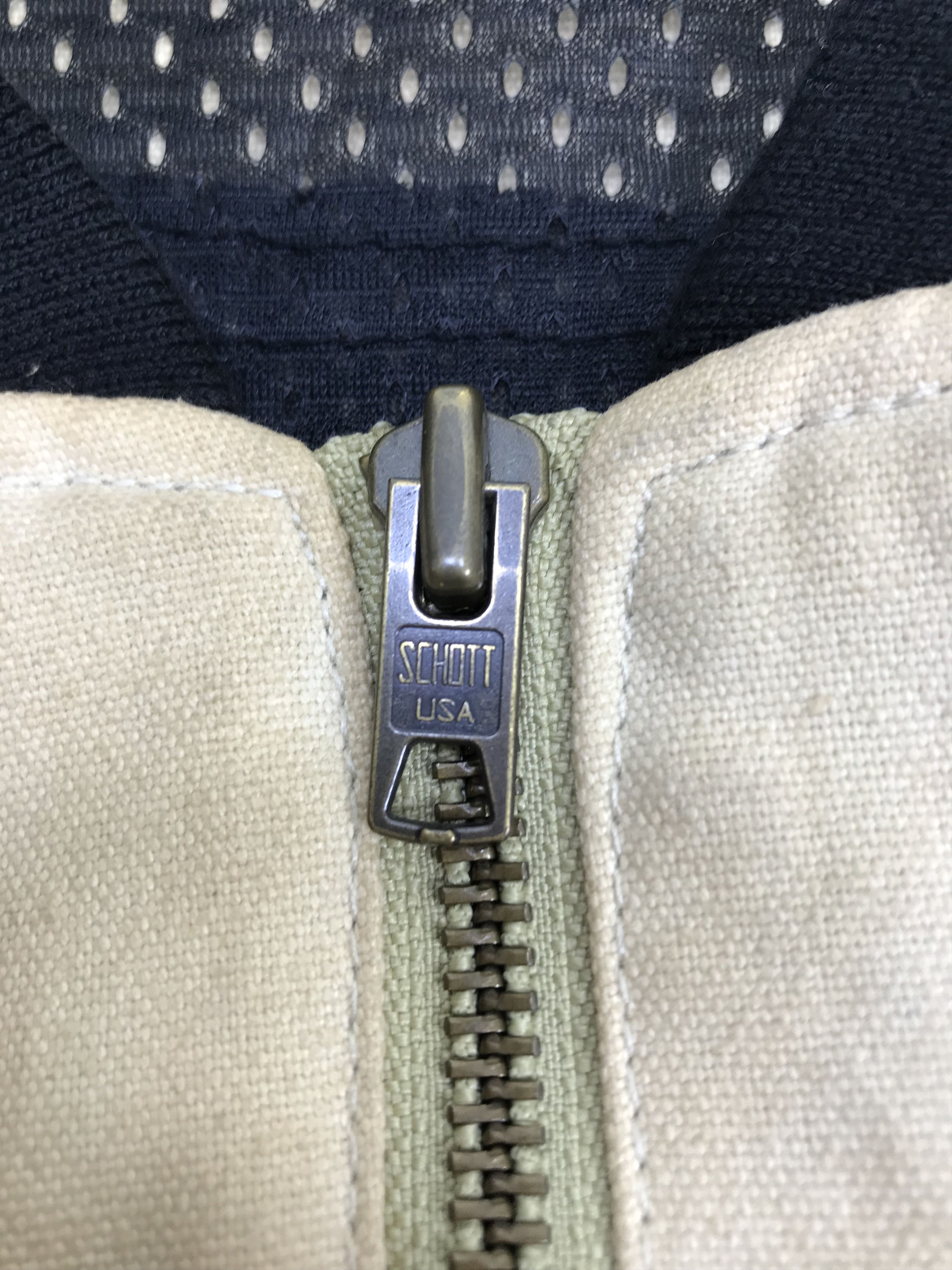 Schott Vintage Schott Padded Biker Varsity Jacket Size US XL / EU 56 / 4 - 14 Thumbnail