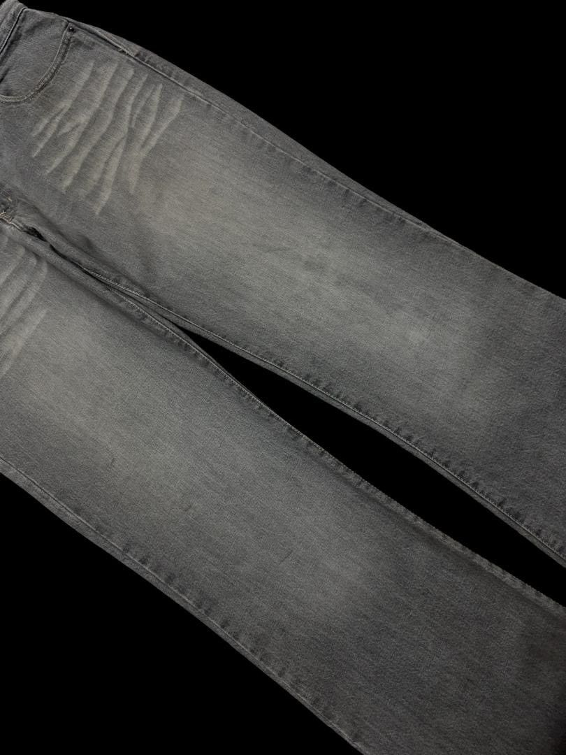 Japanese Brand FLARED 90s Style SPF Mudwash Insane Distressed Bootcut Jean Size US 36 / EU 52 - 7 Thumbnail