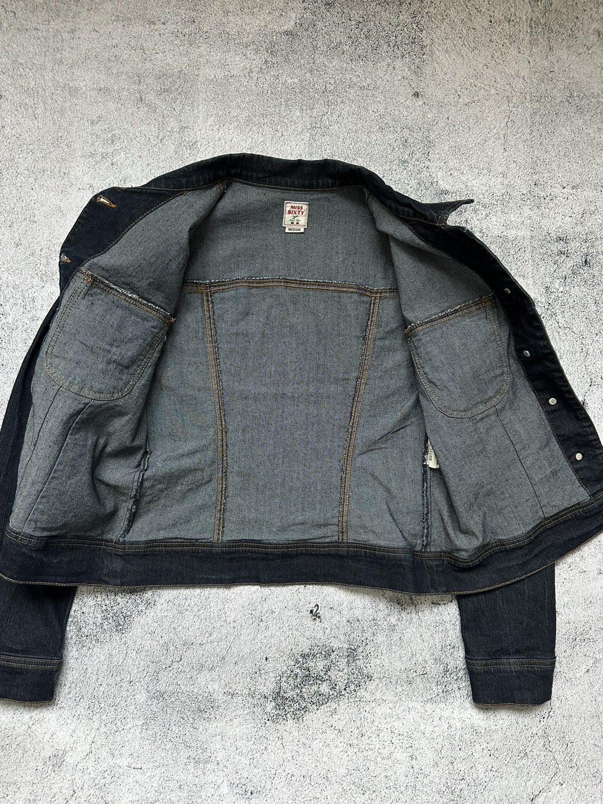 Miss Sixty Miss Sixty Dark Bue and the other Denim Women’s Jacket Size M / US 6-8 / IT 42-44 - 9 Thumbnail