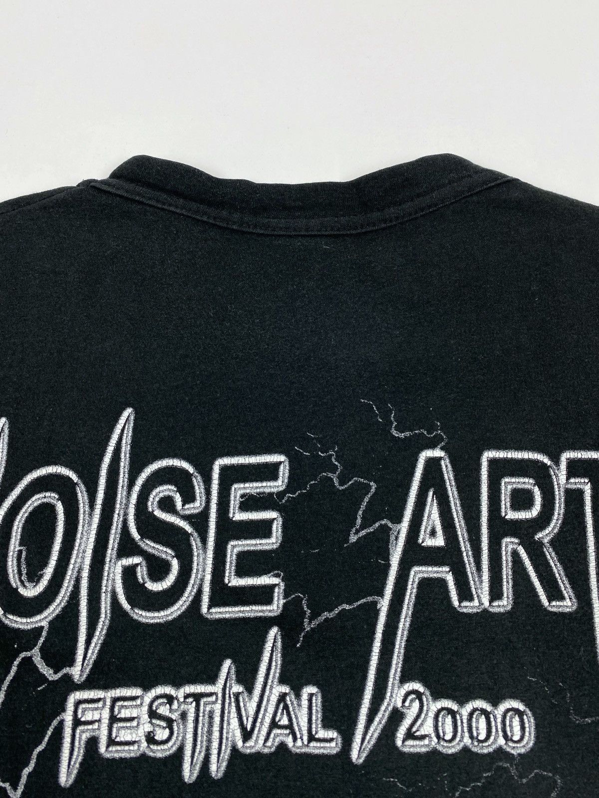 Band Tees 2000 Vintage Noise Art Black Metal Festival Austria Tee Size US XL / EU 56 / 4 - 7 Thumbnail