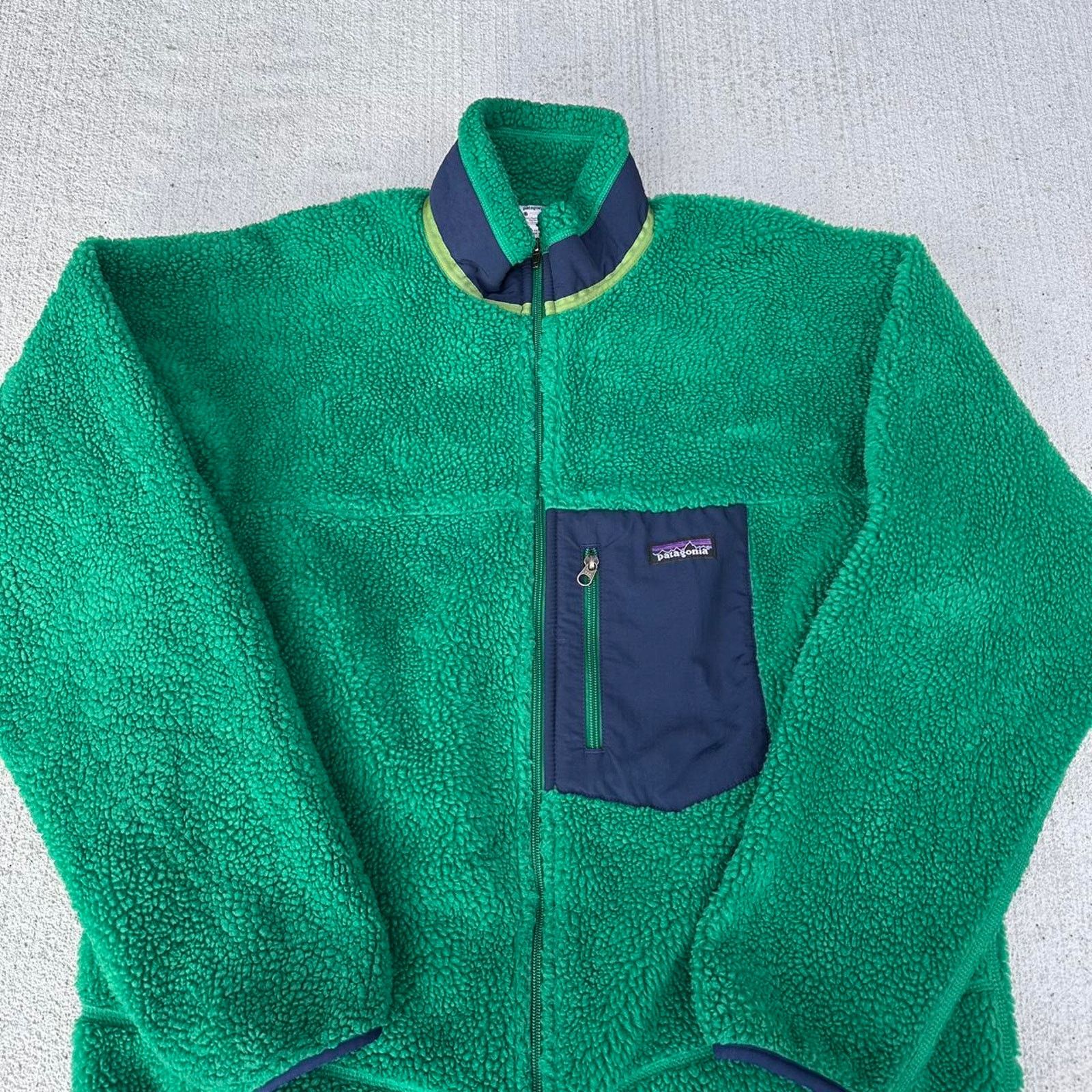 Patagonia Vintage Patagonia Fleece Jacket Size US L / EU 52-54 / 3 - 2 Thumbnail
