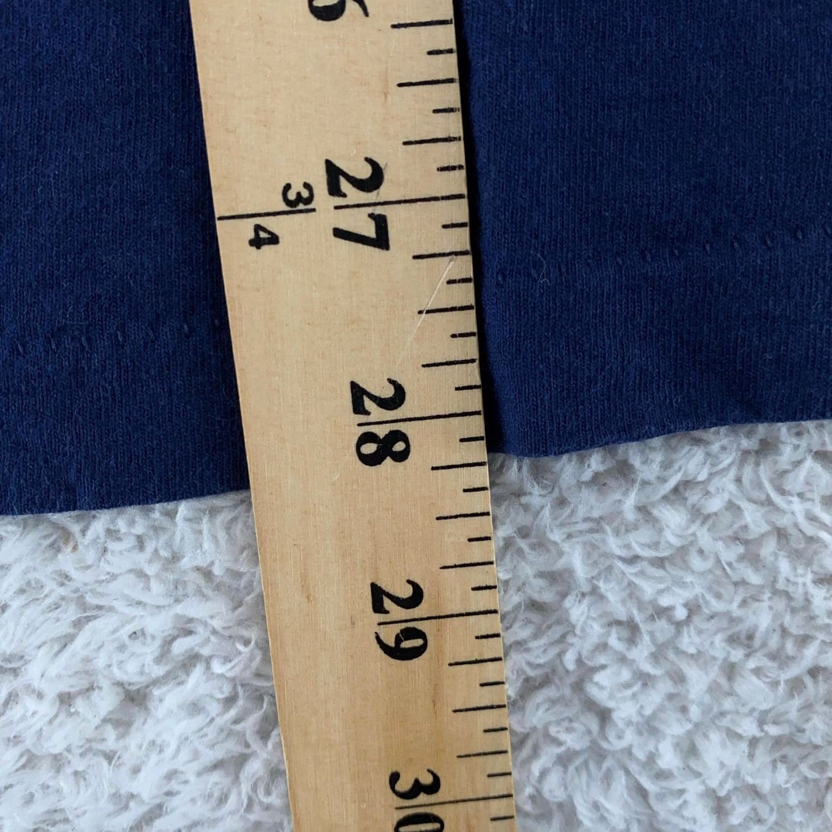 Hanes VINTAGE Hanes Pocket Shirt Mens L Navy Blue Crewneck 90s Cotton Short Sleeve Size US L / EU 52-54 / 3 - 7 Thumbnail