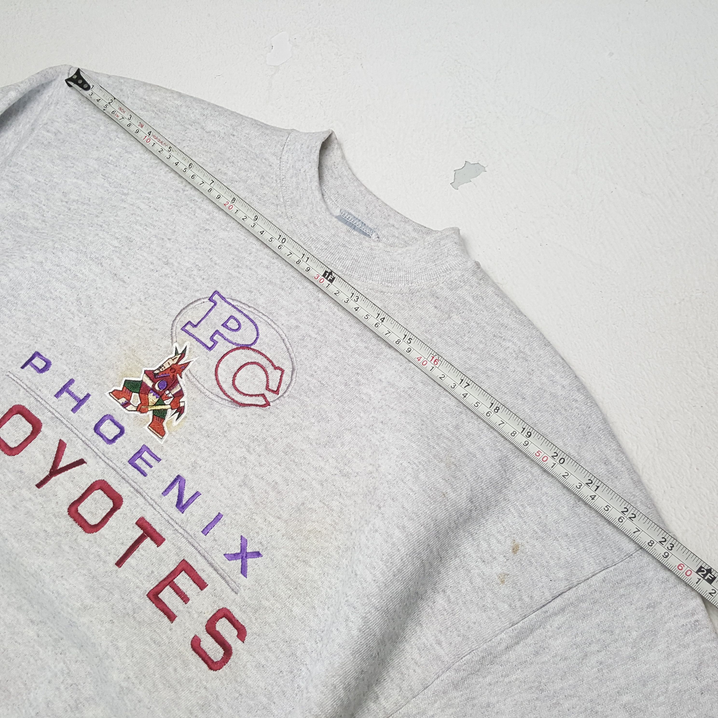 NHL × Vintage Vintage PHOENIX COYOTES American Sport NHL Team Sweatshirt Size US L / EU 52-54 / 3 - 4 Thumbnail
