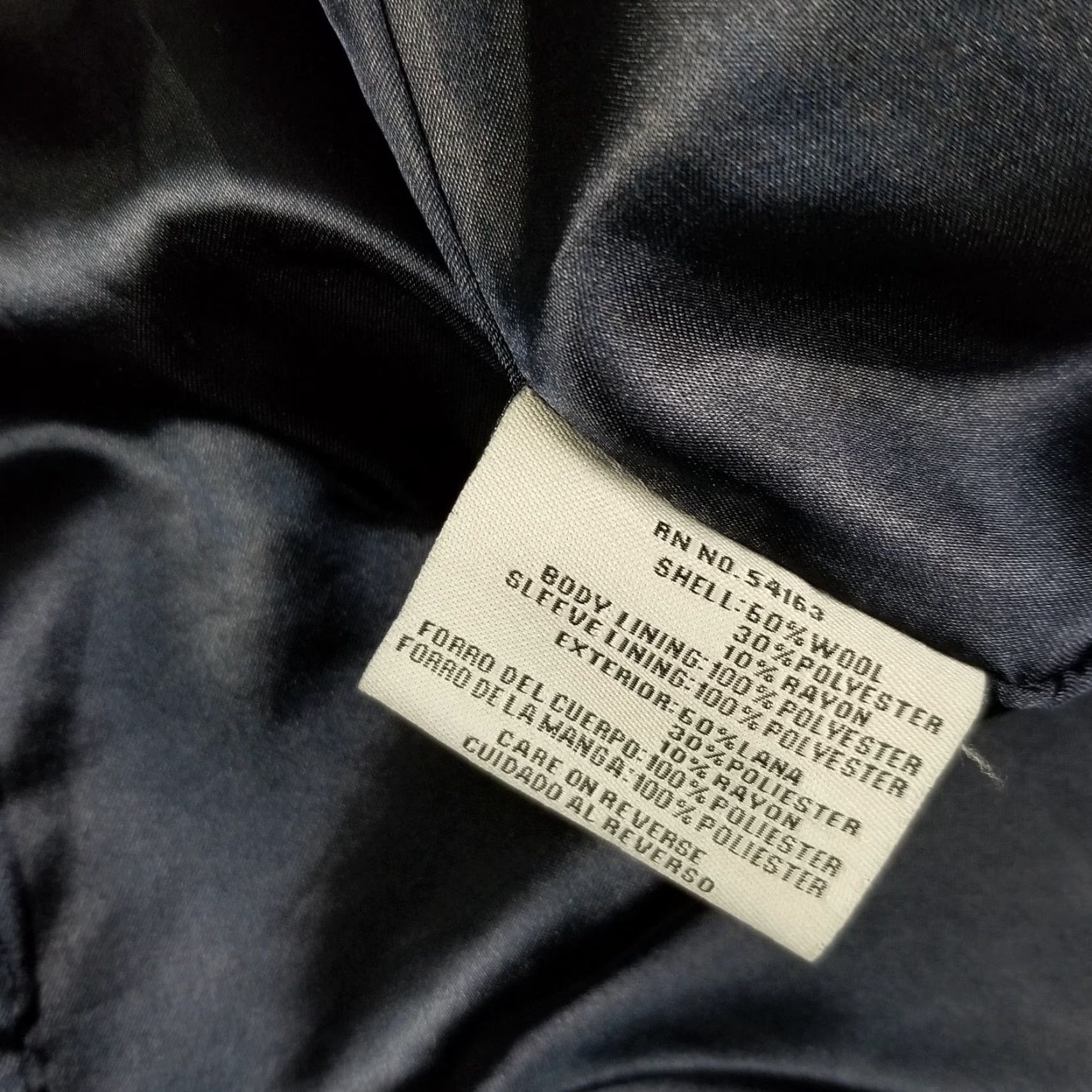 Levi's LEVI'S WINTER WOOL DOUBLE BREASTED NAVY PEA COAT JACKET WOMAN LARGE 78 Size L / US 10 / IT 46 - 7 Thumbnail