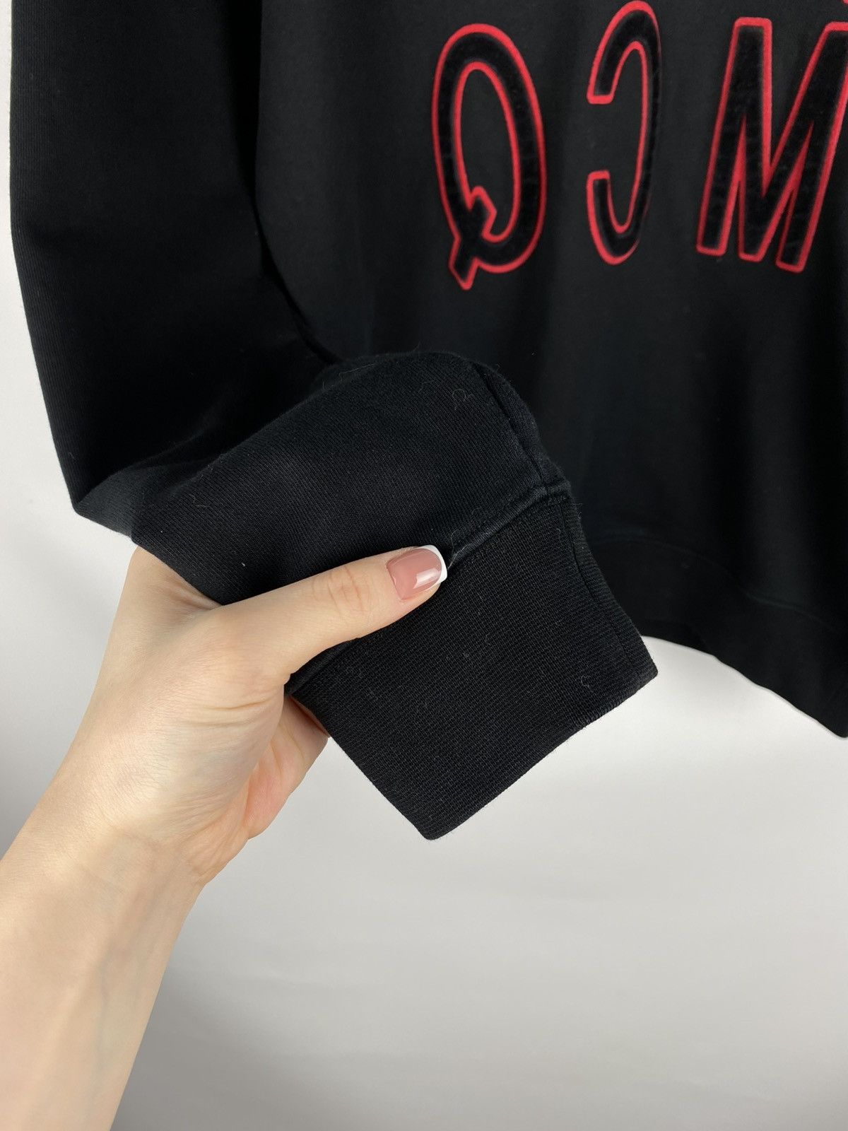 Alexander McQueen × MCQ MCQ Alexander McQueen men’s big logo sweatshirt pullover Size US M / EU 48-50 / 2 - 10 Thumbnail