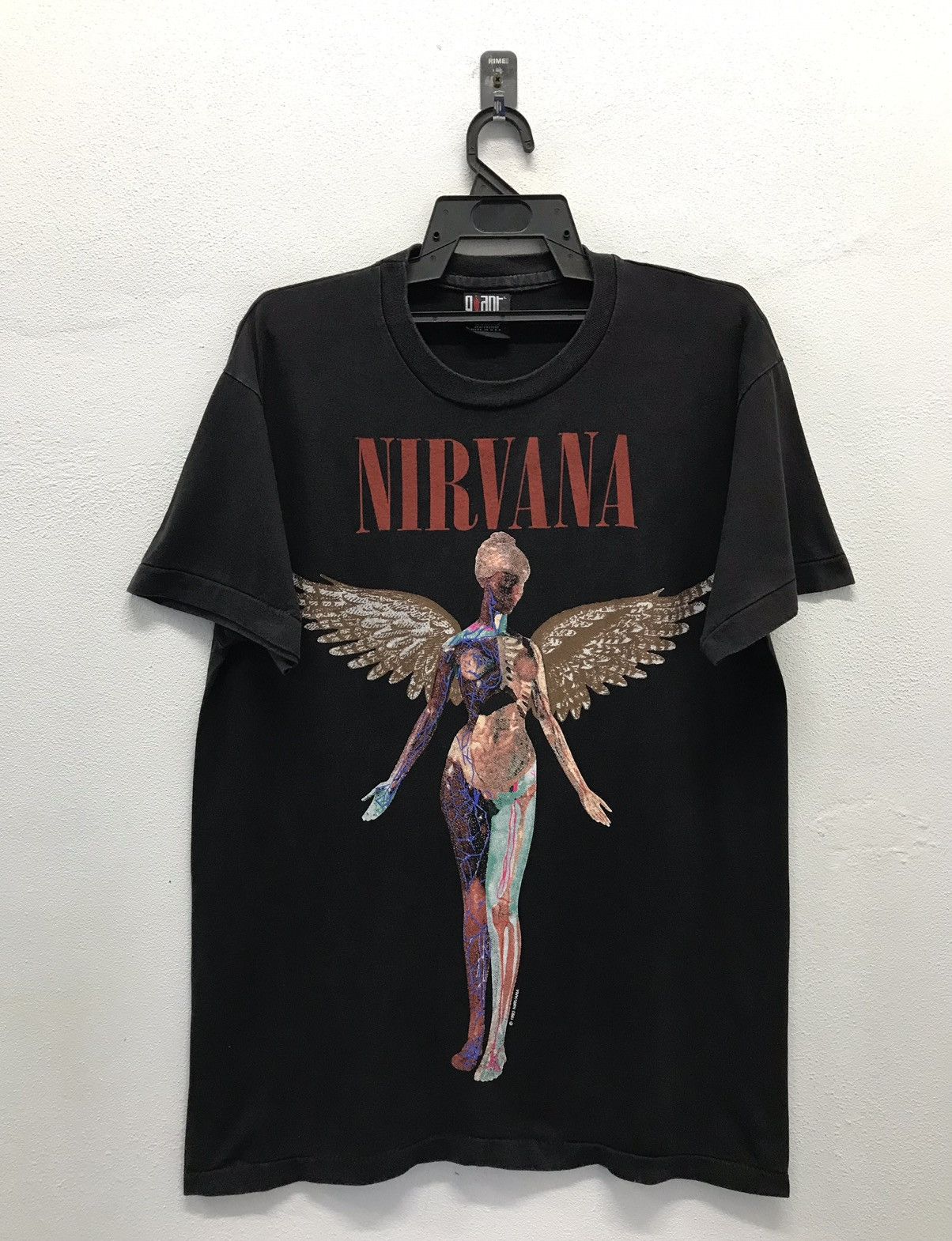 NIRVANA ニルバーナ INUTERO 青ハネ T XL 1993 USA NIRVANA ニルバーナ INUTERO 青ハネ T XL 1993 USA - メルカリ