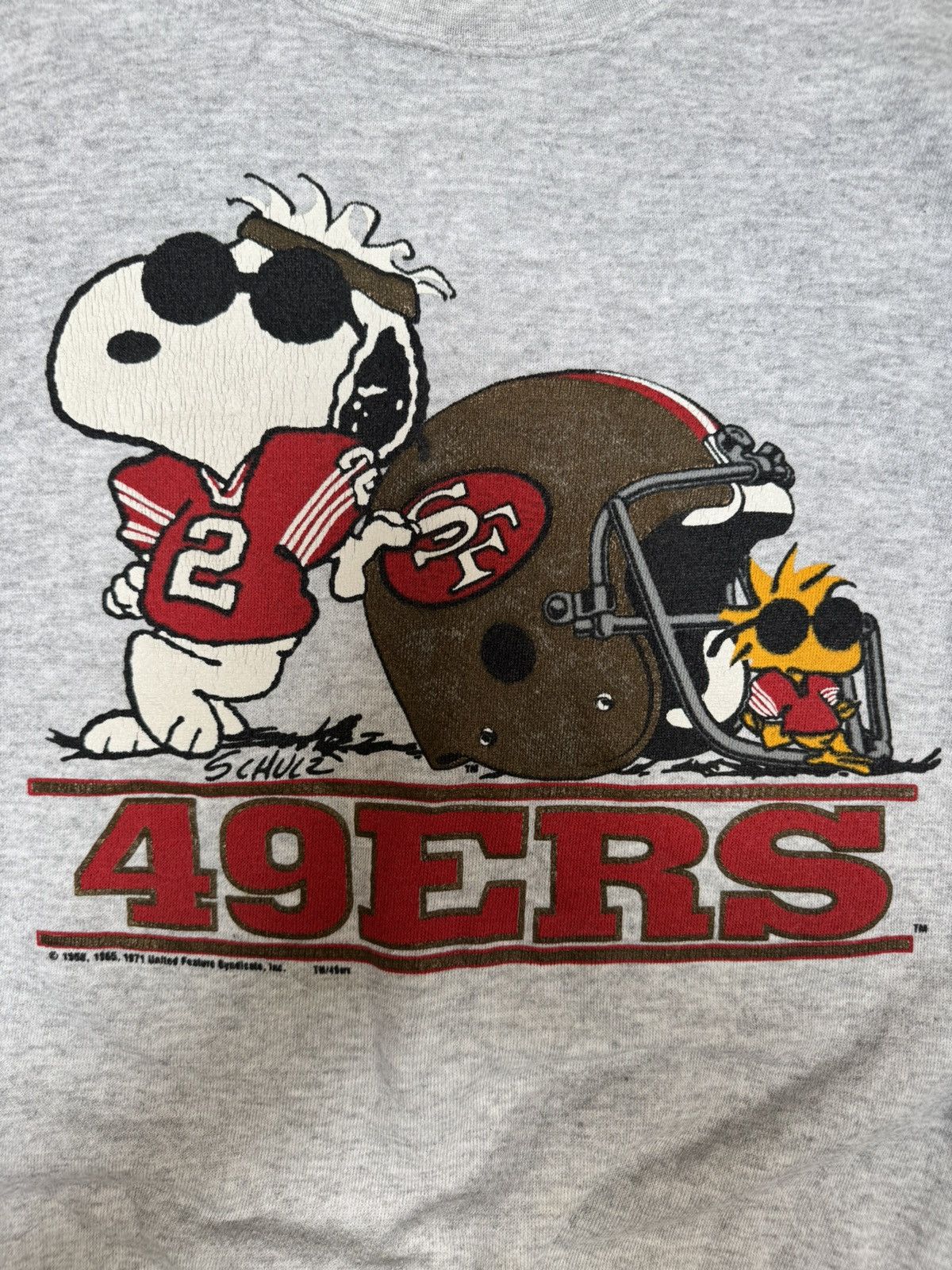 Other Vintage San Francisco 49ers Snoopy Peanuts Sweatshirt Artex Size US L / EU 52-54 / 3 - 11 Thumbnail