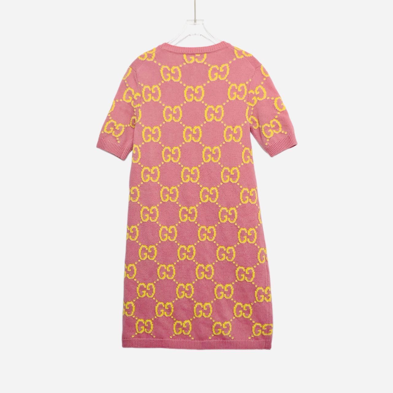 Gucci Gucci Logo Print Crew Neck Pullover Short Women Dress K26WX Size XS / US 0-2 / IT 36-38 - 2 Thumbnail